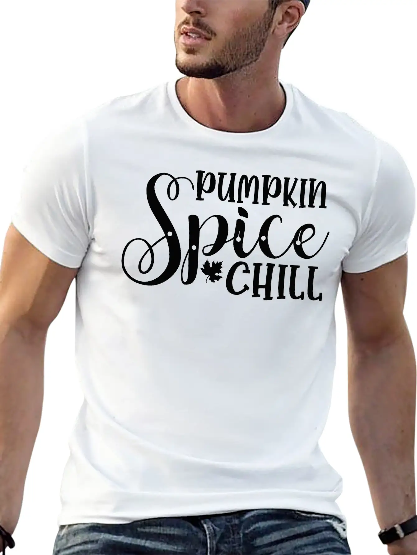 Pumpkin Spice Chill Classic Cotton Tee – Unisex Comfort For Any Season