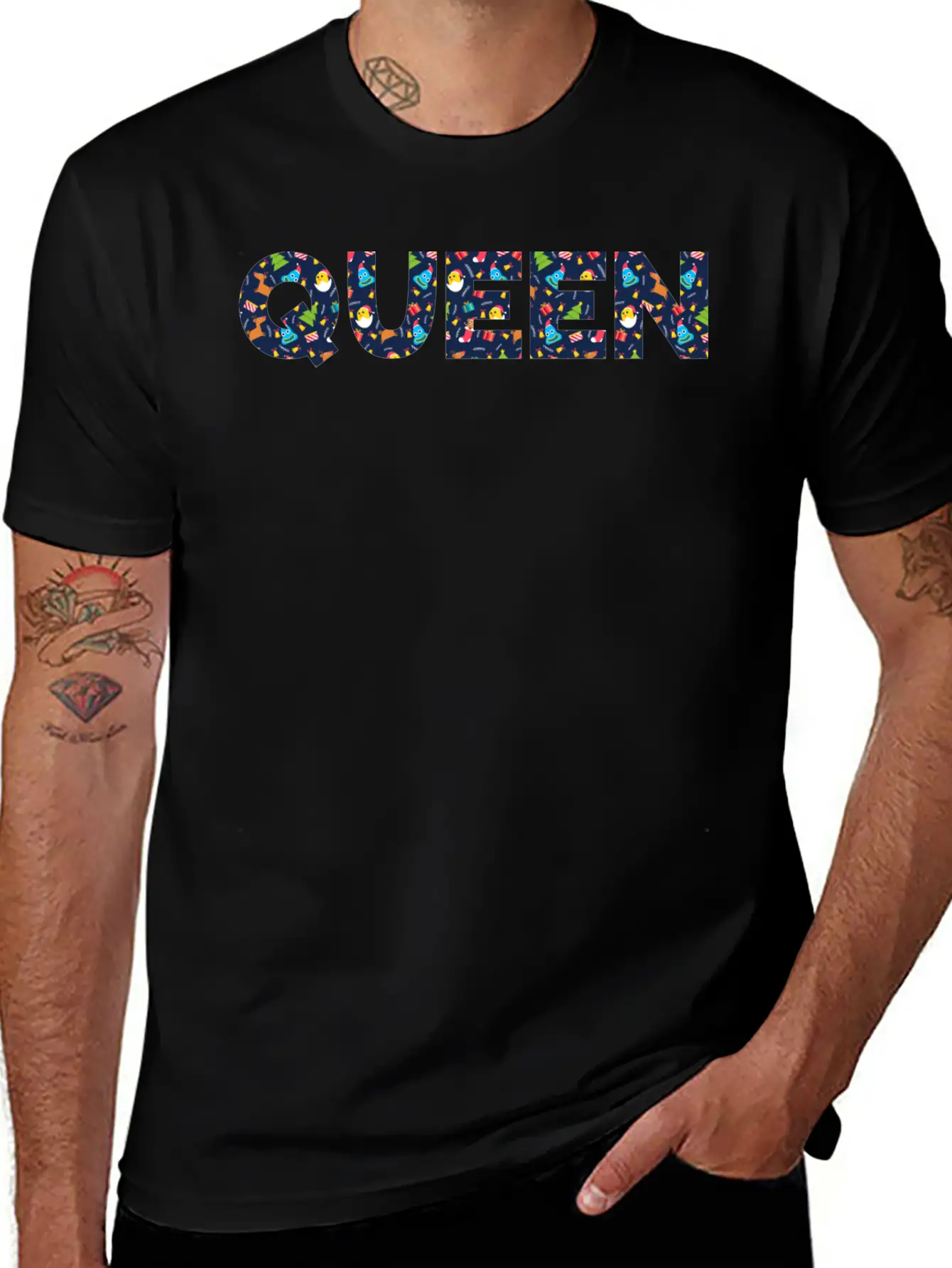 Queen Casual Graphic T-Shirt – Simple And Comfortable Daily Wear