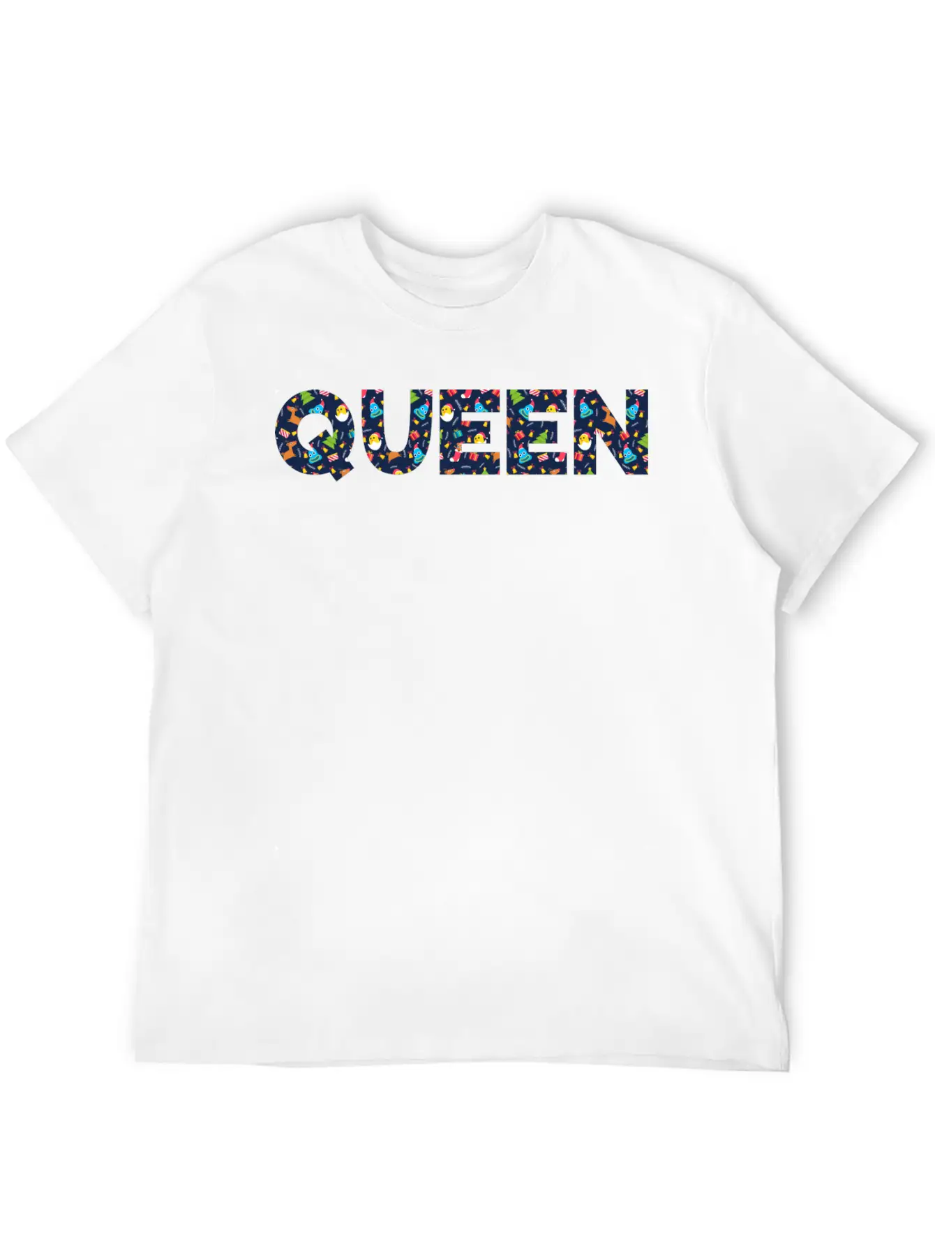 Queen Casual Graphic T-Shirt – Simple And Comfortable Daily Wear