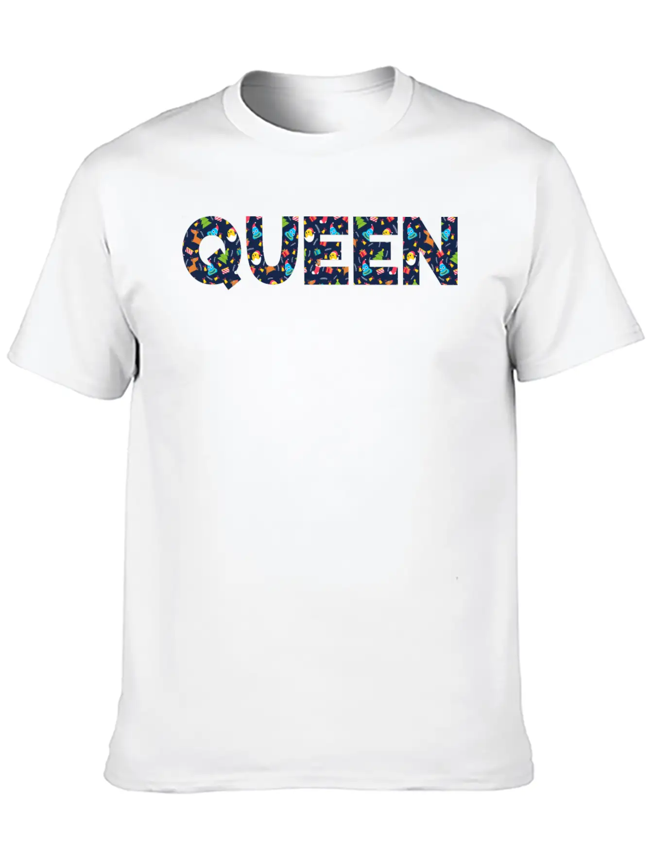 Queen Casual Graphic T-Shirt – Simple And Comfortable Daily Wear