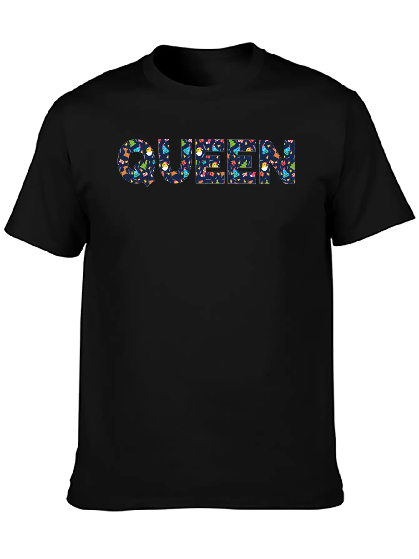 Queen Casual Graphic T-Shirt – Simple And Comfortable Daily Wear