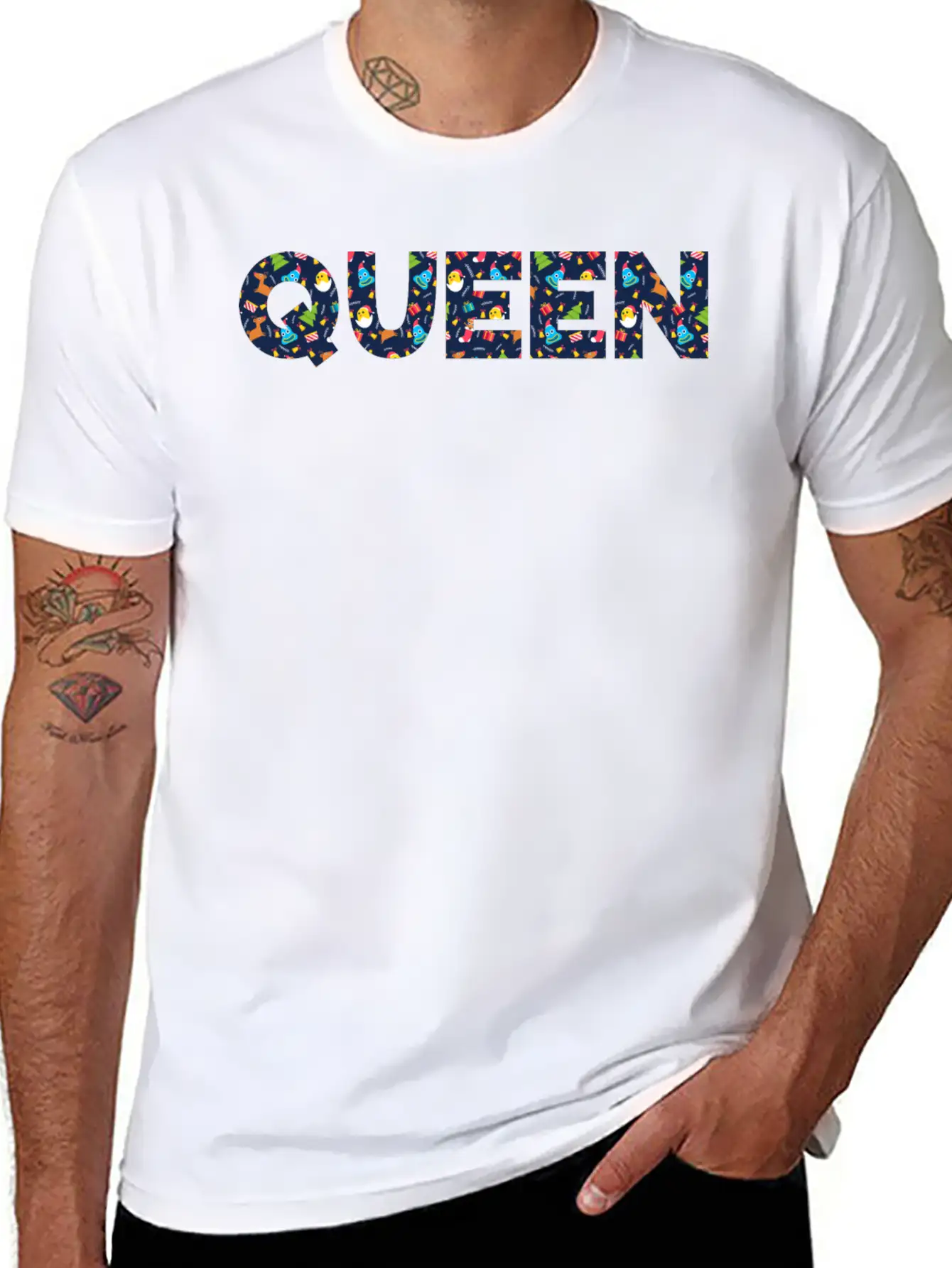 Queen Casual Graphic T-Shirt – Simple And Comfortable Daily Wear