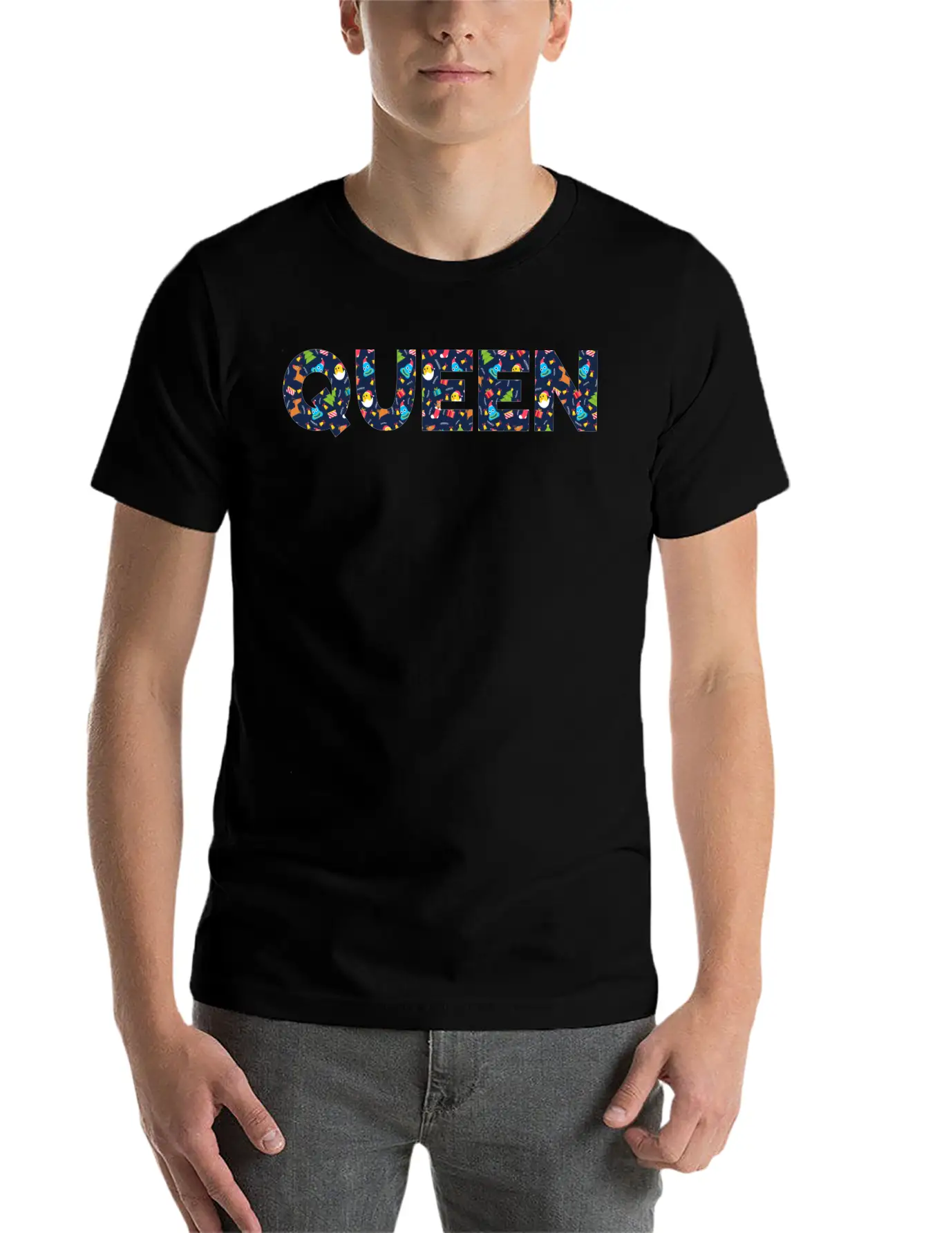 Queen Casual Graphic T-Shirt – Simple And Comfortable Daily Wear