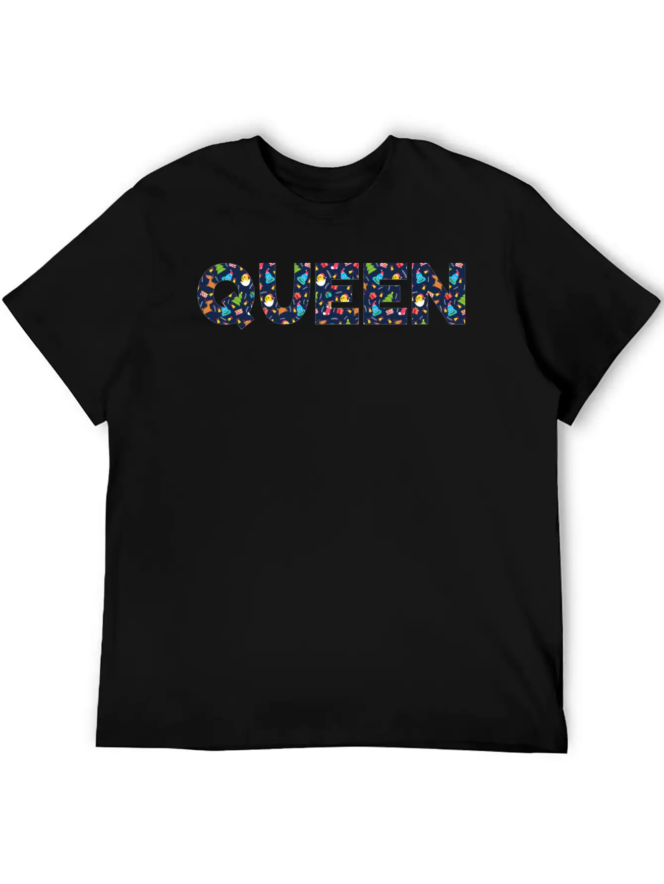 Queen Casual Graphic T-Shirt – Simple And Comfortable Daily Wear