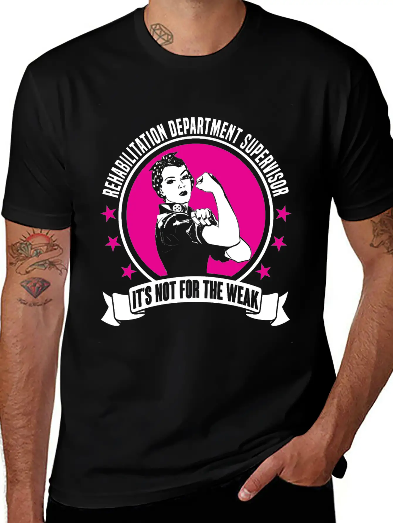 Rehabilitation Department Supervisor Essential Unisex Summer Tee – Soft Cotton Casual Fit