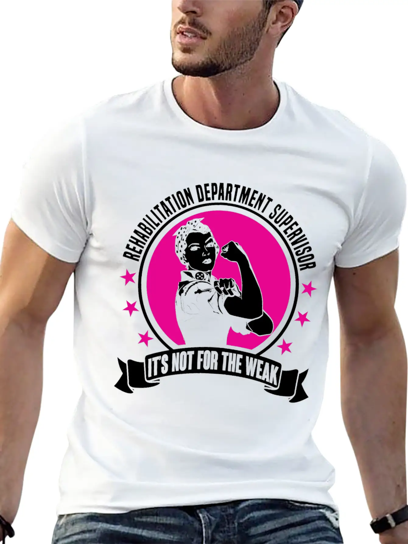Rehabilitation Department Supervisor Essential Unisex Summer Tee – Soft Cotton Casual Fit