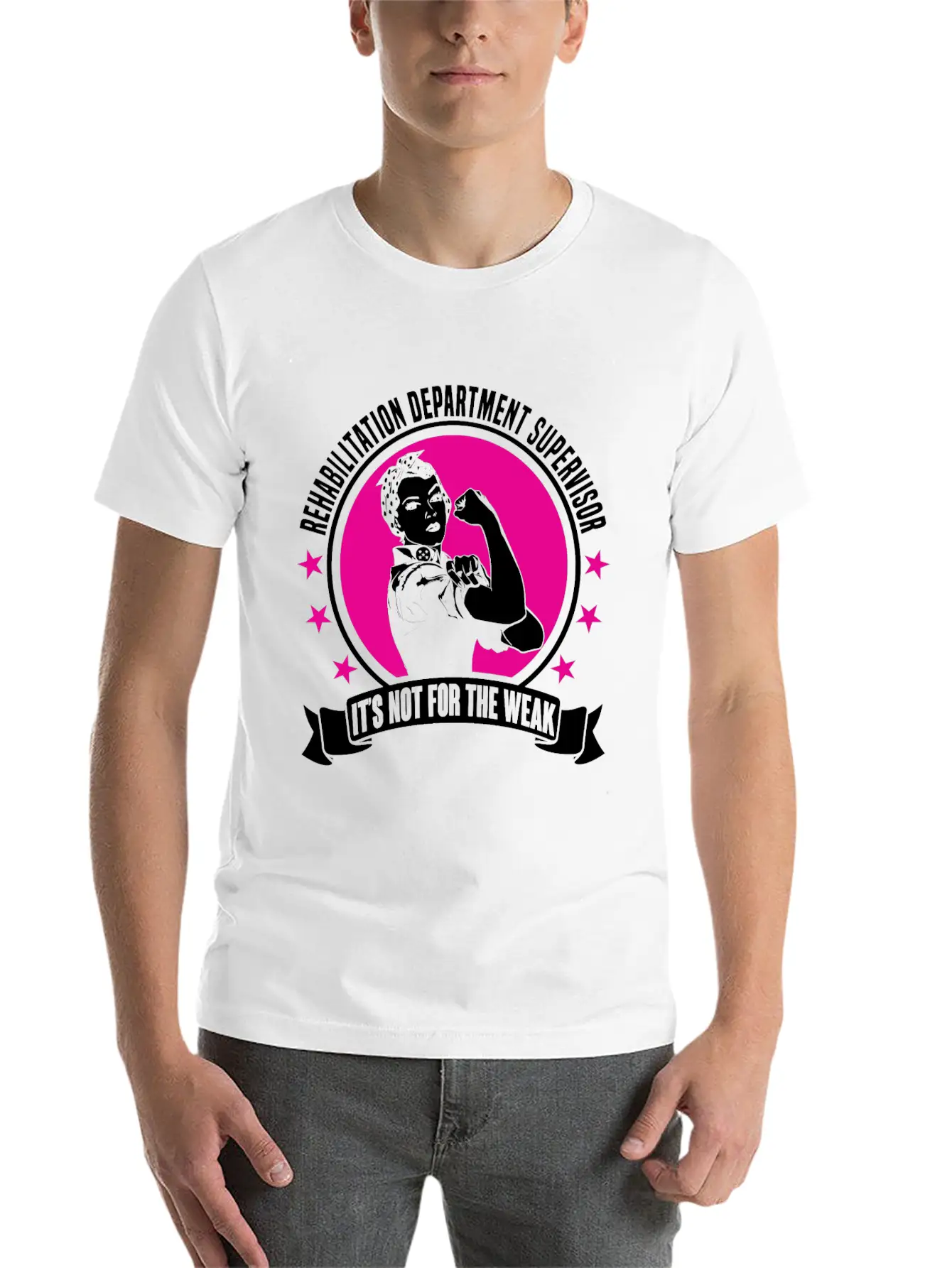 Rehabilitation Department Supervisor Essential Unisex Summer Tee – Soft Cotton Casual Fit
