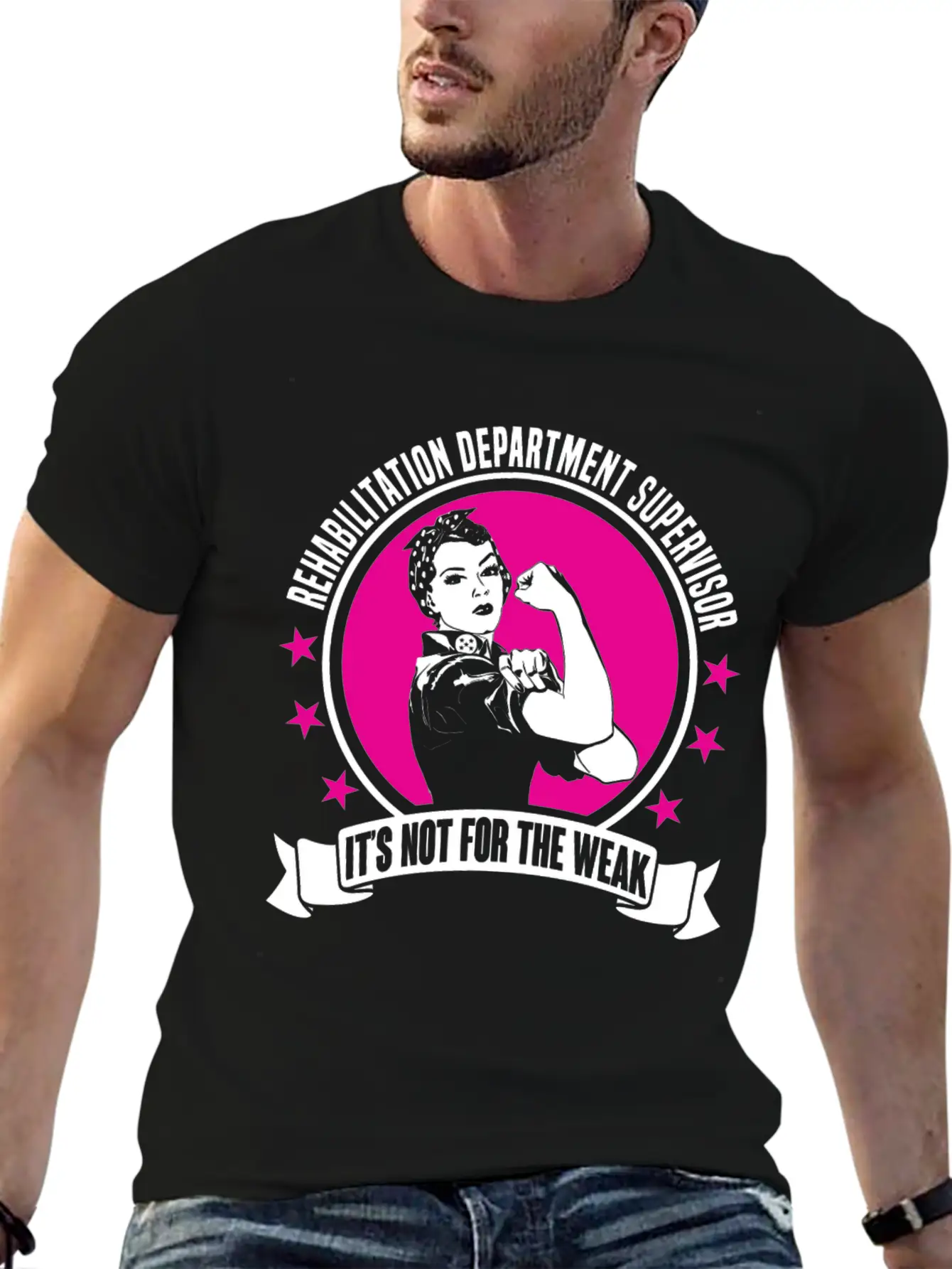 Rehabilitation Department Supervisor Essential Unisex Summer Tee – Soft Cotton Casual Fit
