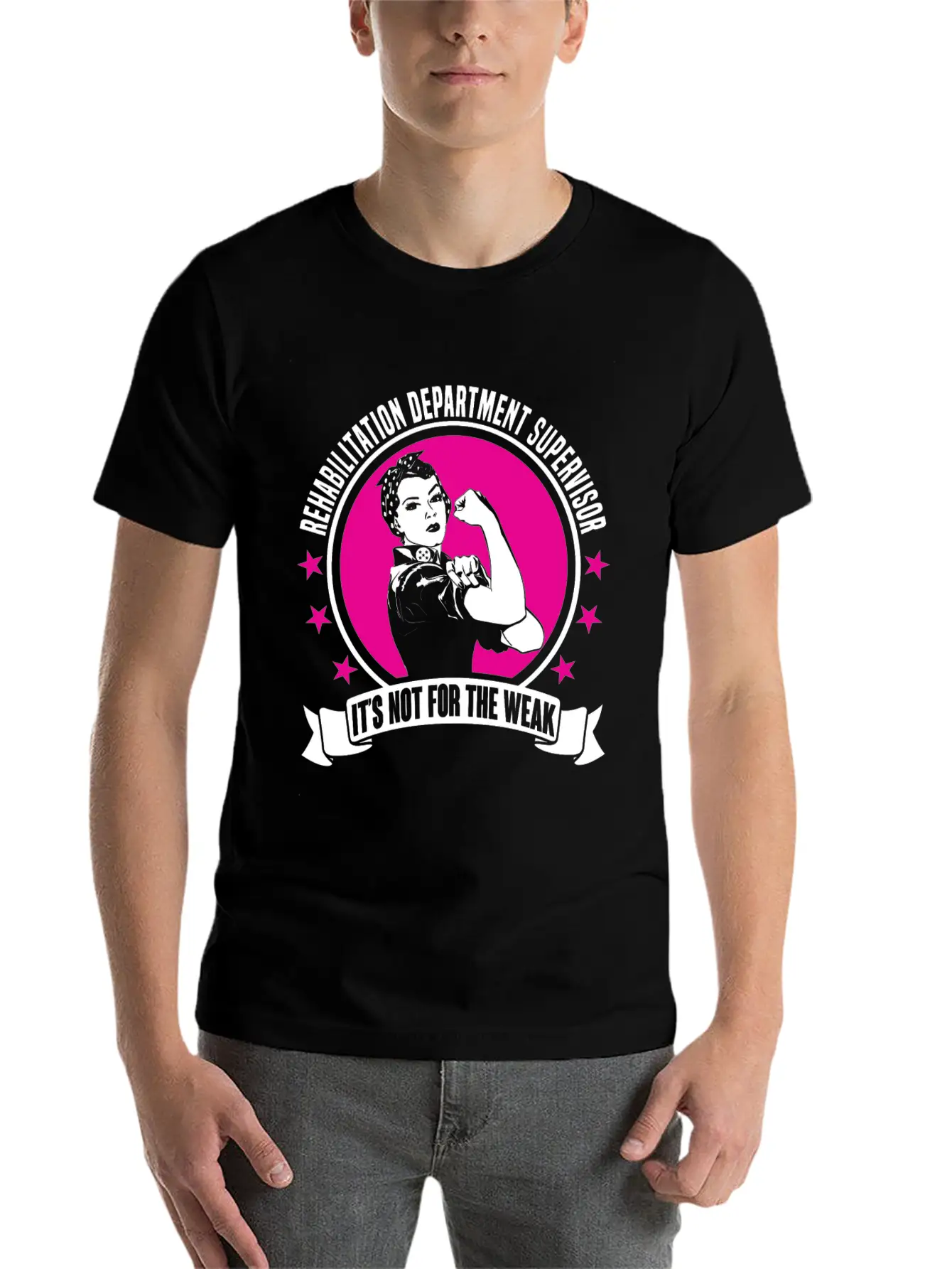 Rehabilitation Department Supervisor Essential Unisex Summer Tee – Soft Cotton Casual Fit