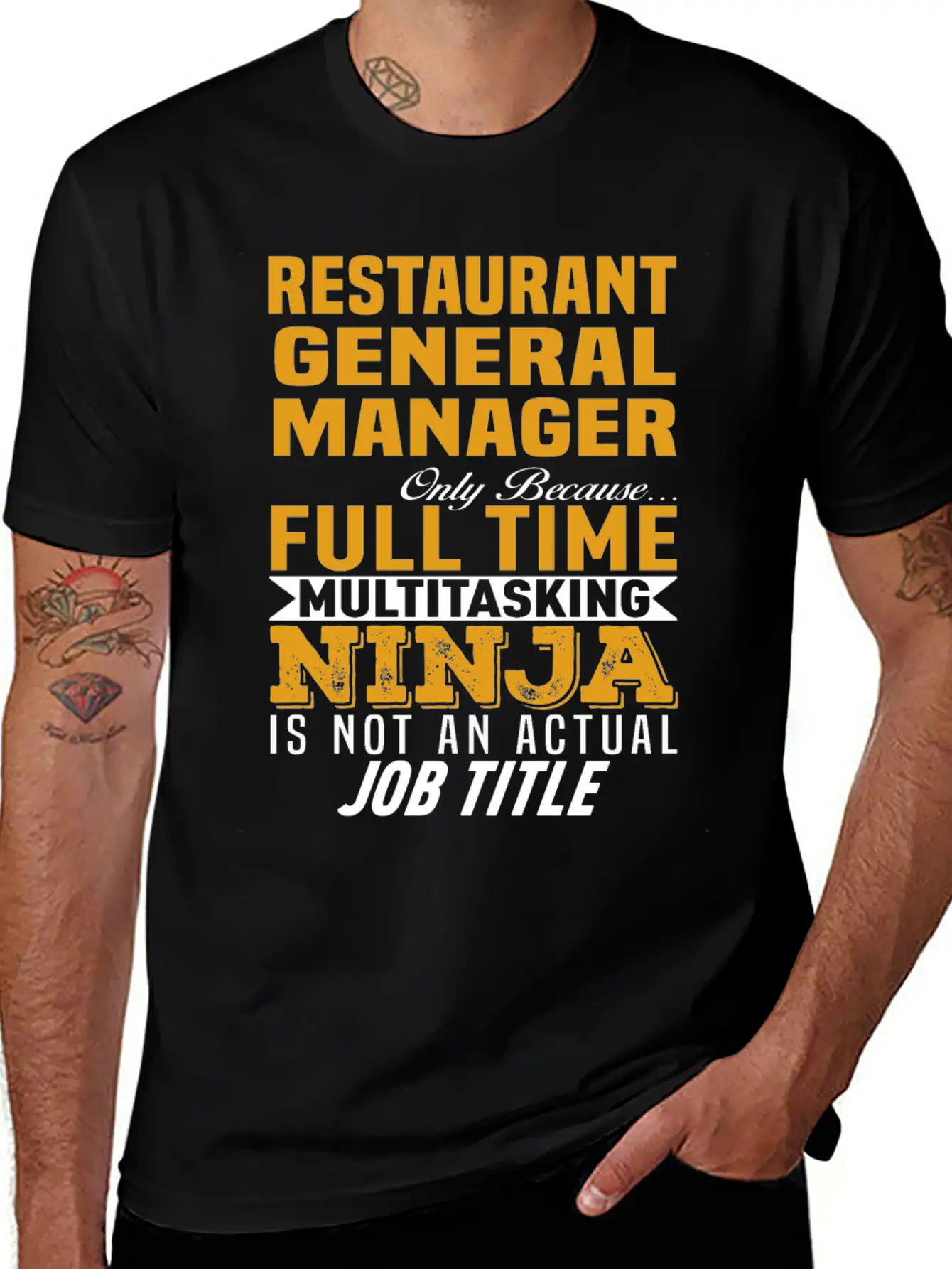 Restaurant General Manager Classic Cotton Tee – Unisex Comfort For Any Season