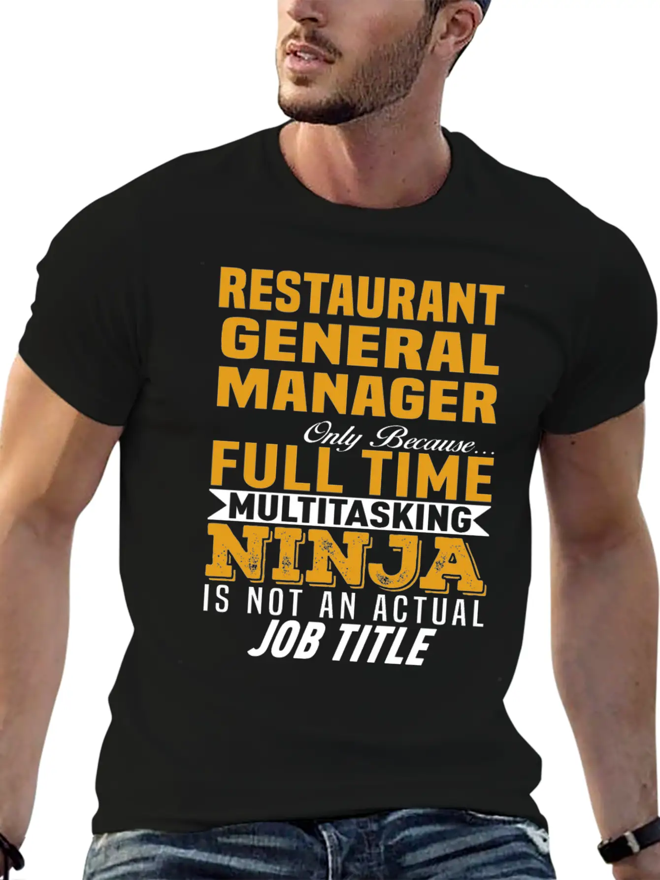 Restaurant General Manager Classic Cotton Tee – Unisex Comfort For Any Season