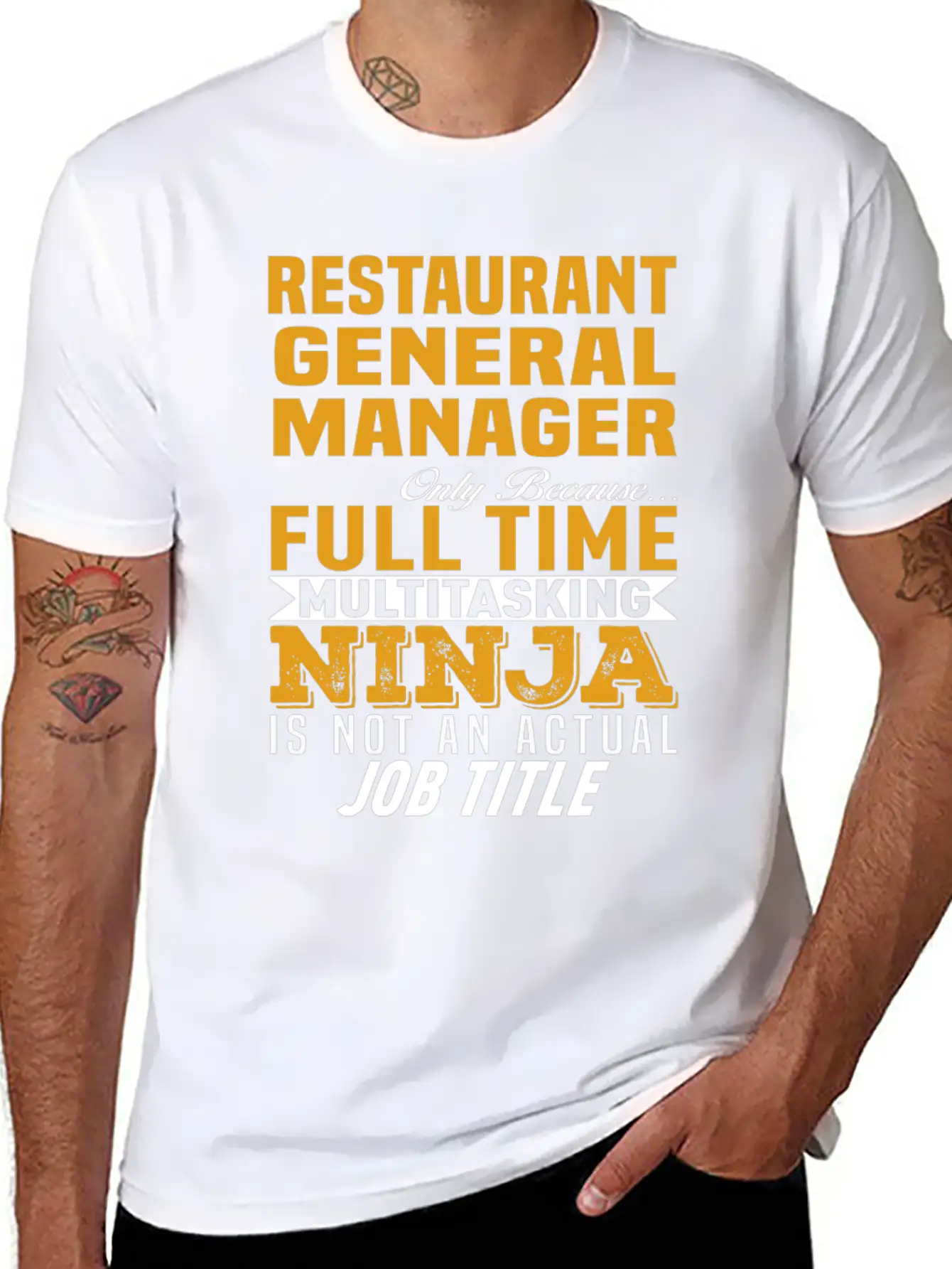 Restaurant General Manager Classic Cotton Tee – Unisex Comfort For Any Season