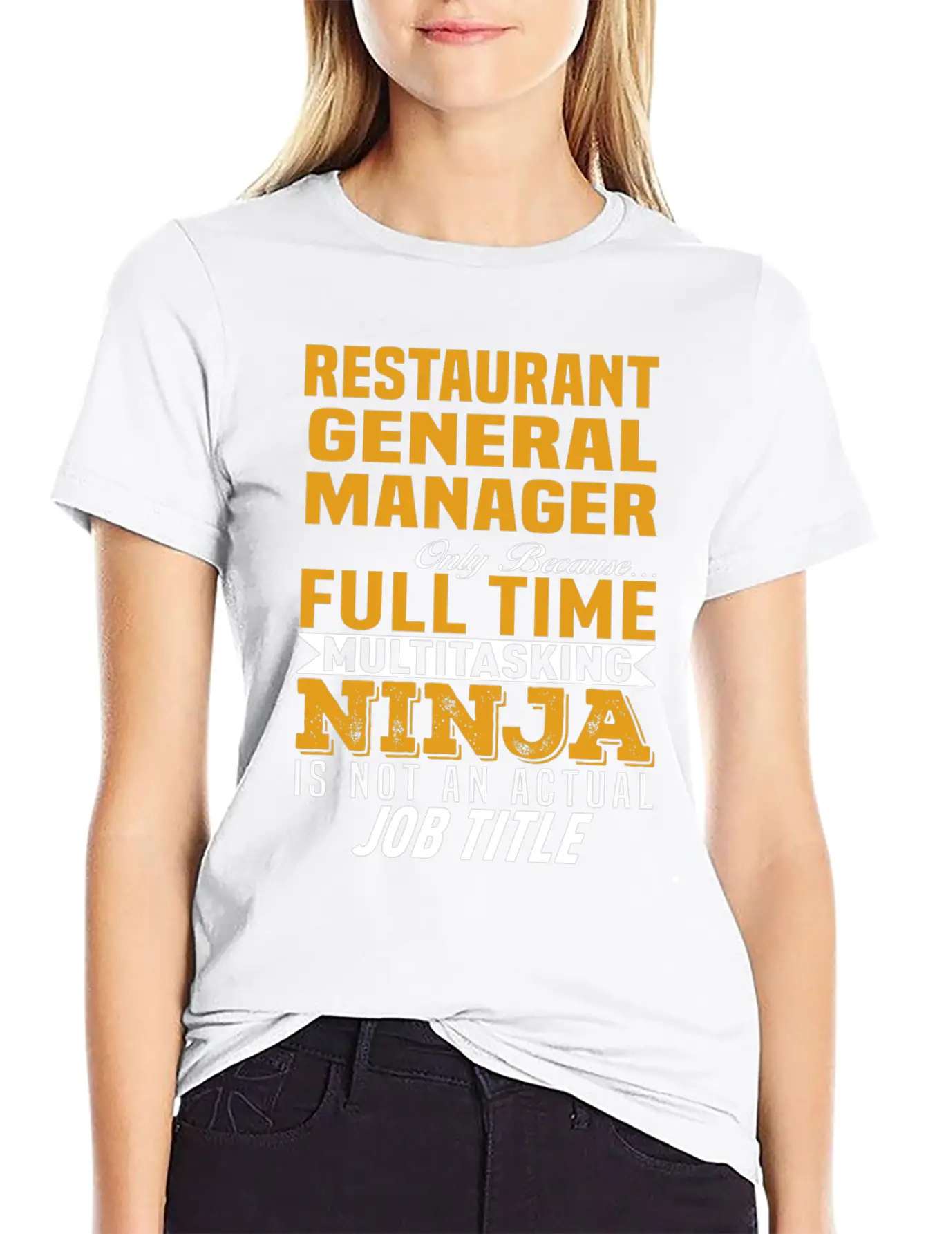 Restaurant General Manager Classic Cotton Tee – Unisex Comfort For Any Season