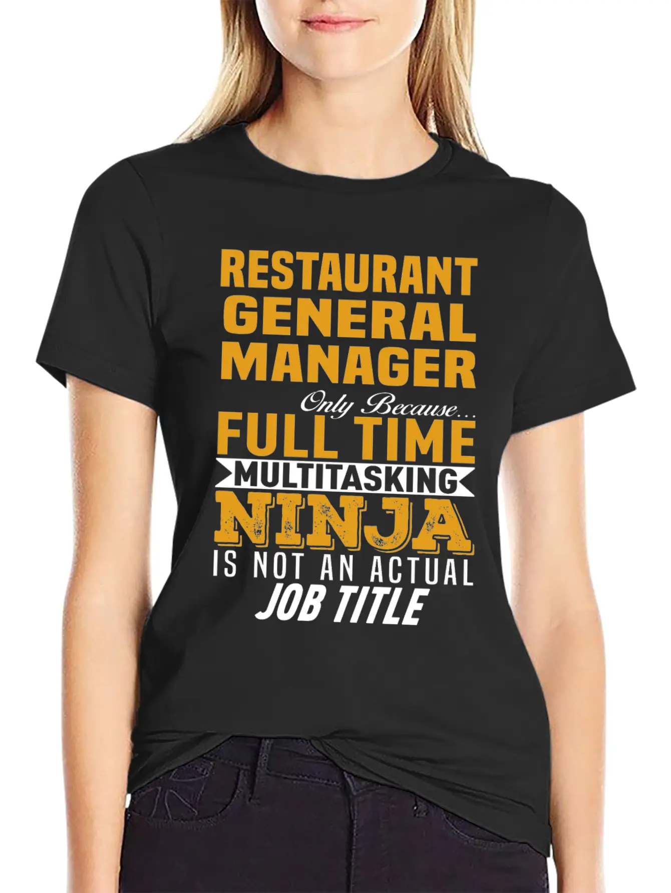 Restaurant General Manager Classic Cotton Tee – Unisex Comfort For Any Season