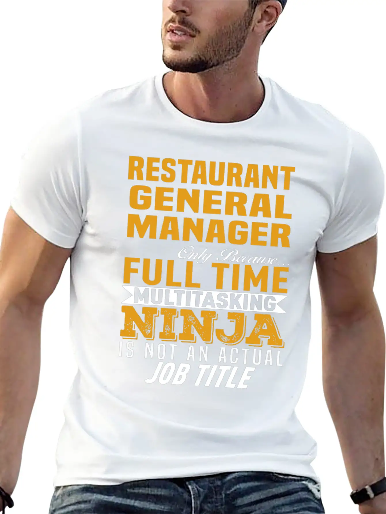 Restaurant General Manager Classic Cotton Tee – Unisex Comfort For Any Season