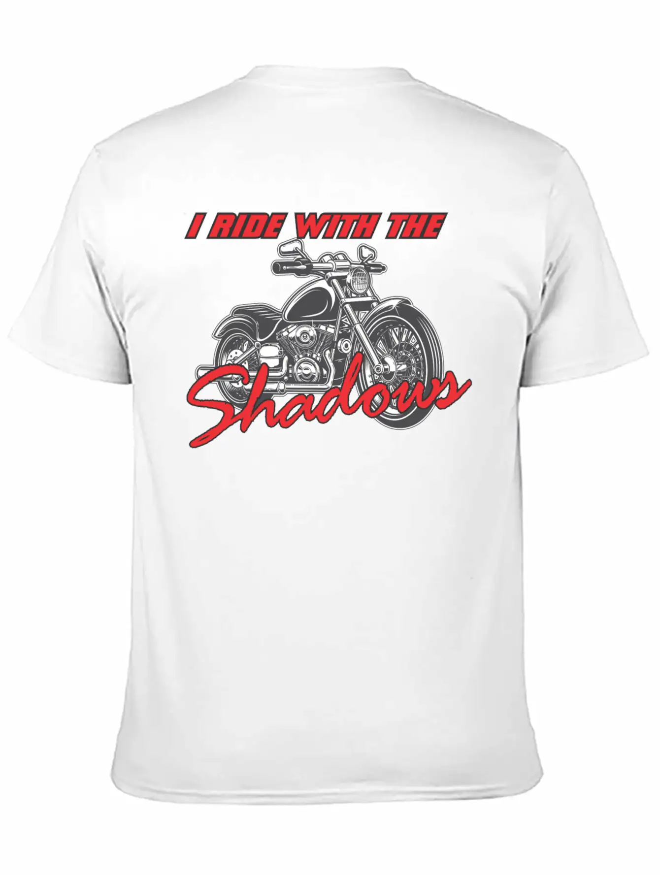 Ride With The Shadows Classic Cotton Tee – Unisex Comfort For Any Season