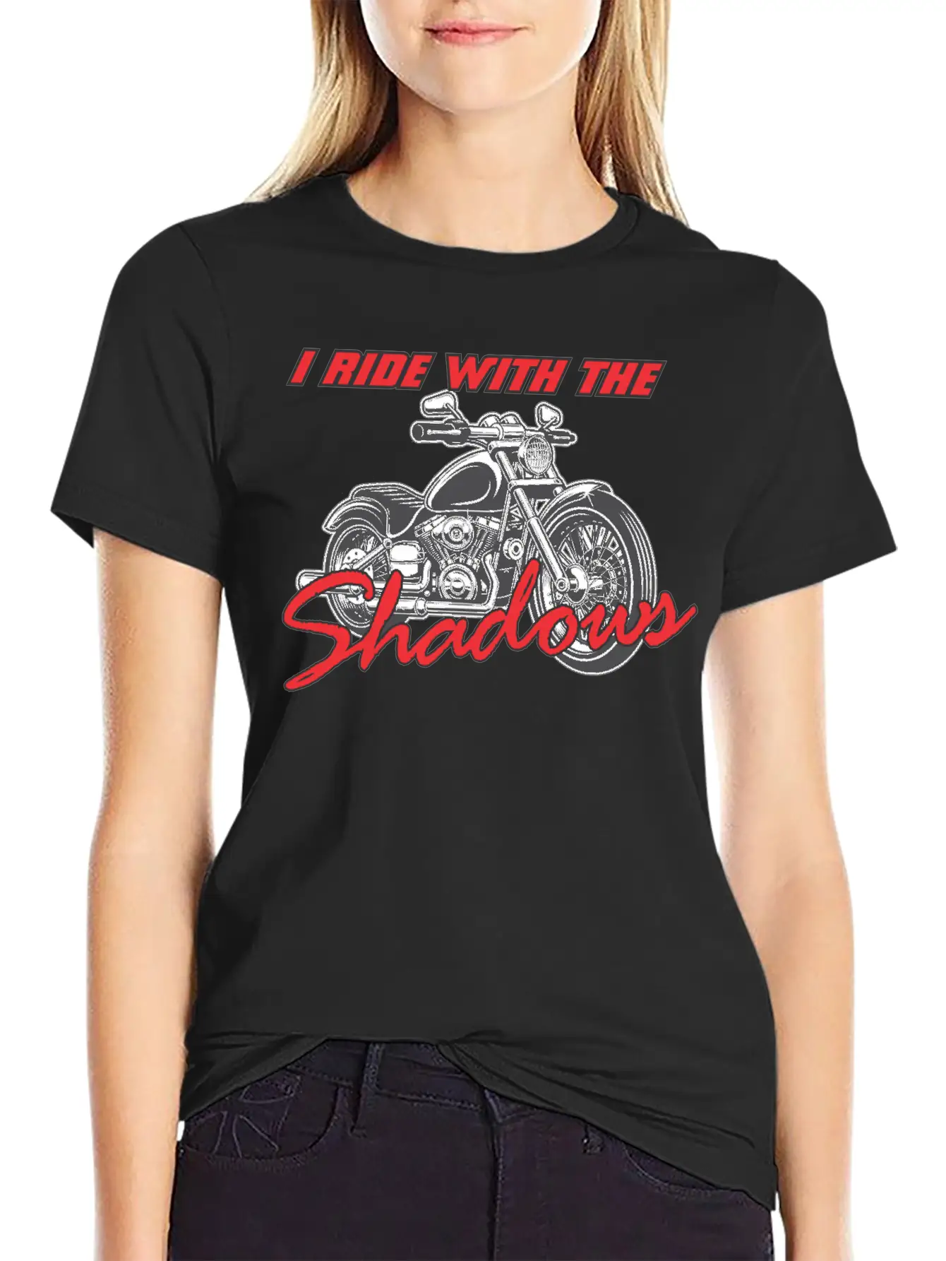 Ride With The Shadows Classic Cotton Tee – Unisex Comfort For Any Season