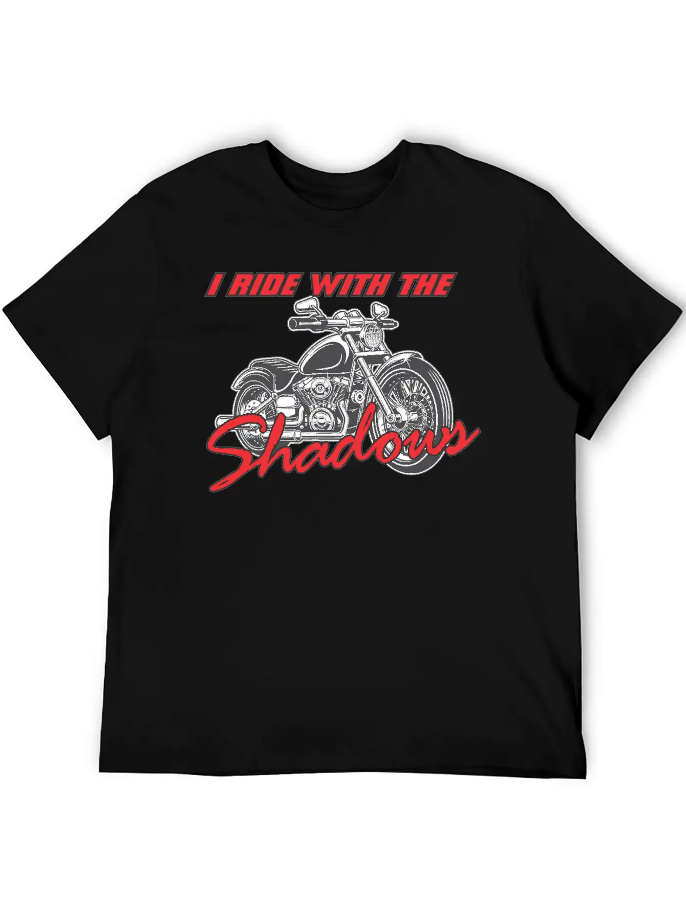 Ride With The Shadows Classic Cotton Tee – Unisex Comfort For Any Season