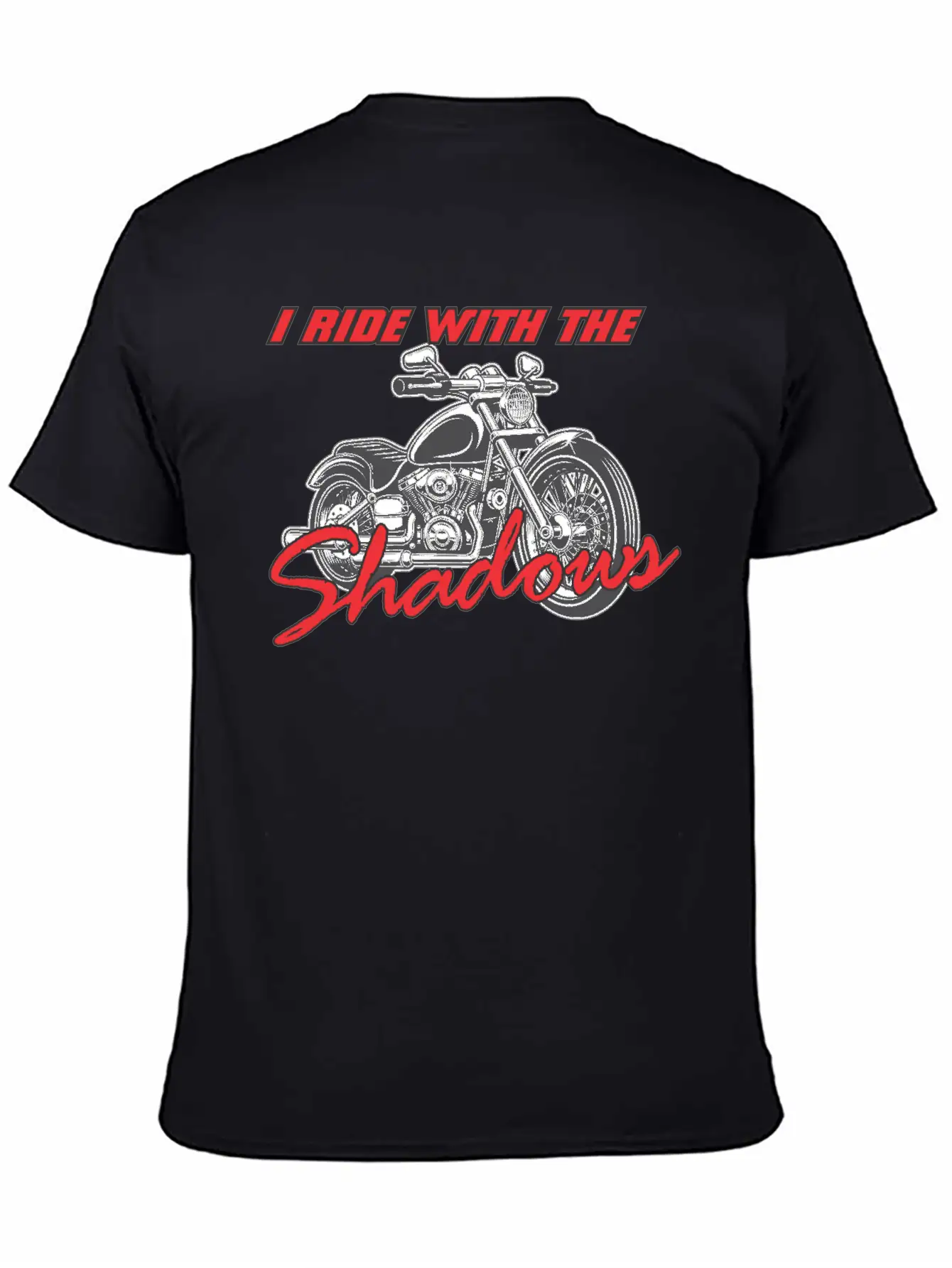 Ride With The Shadows Classic Cotton Tee – Unisex Comfort For Any Season