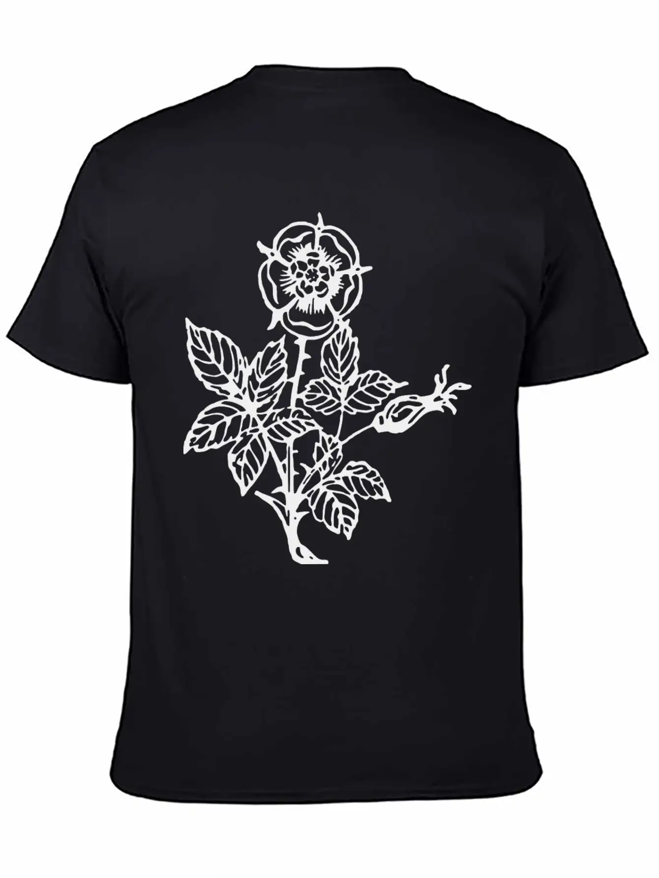 Rose 9 Casual Graphic T-Shirt – Simple And Comfortable Daily Wear
