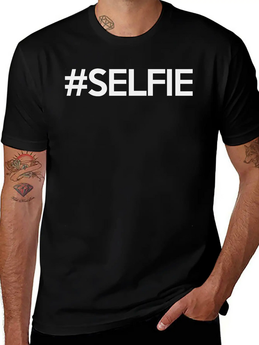 #selfie Essential Unisex Summer Tee – Soft Cotton Casual Fit