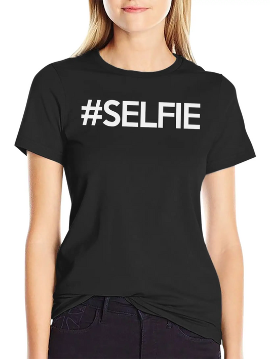 #selfie Essential Unisex Summer Tee – Soft Cotton Casual Fit