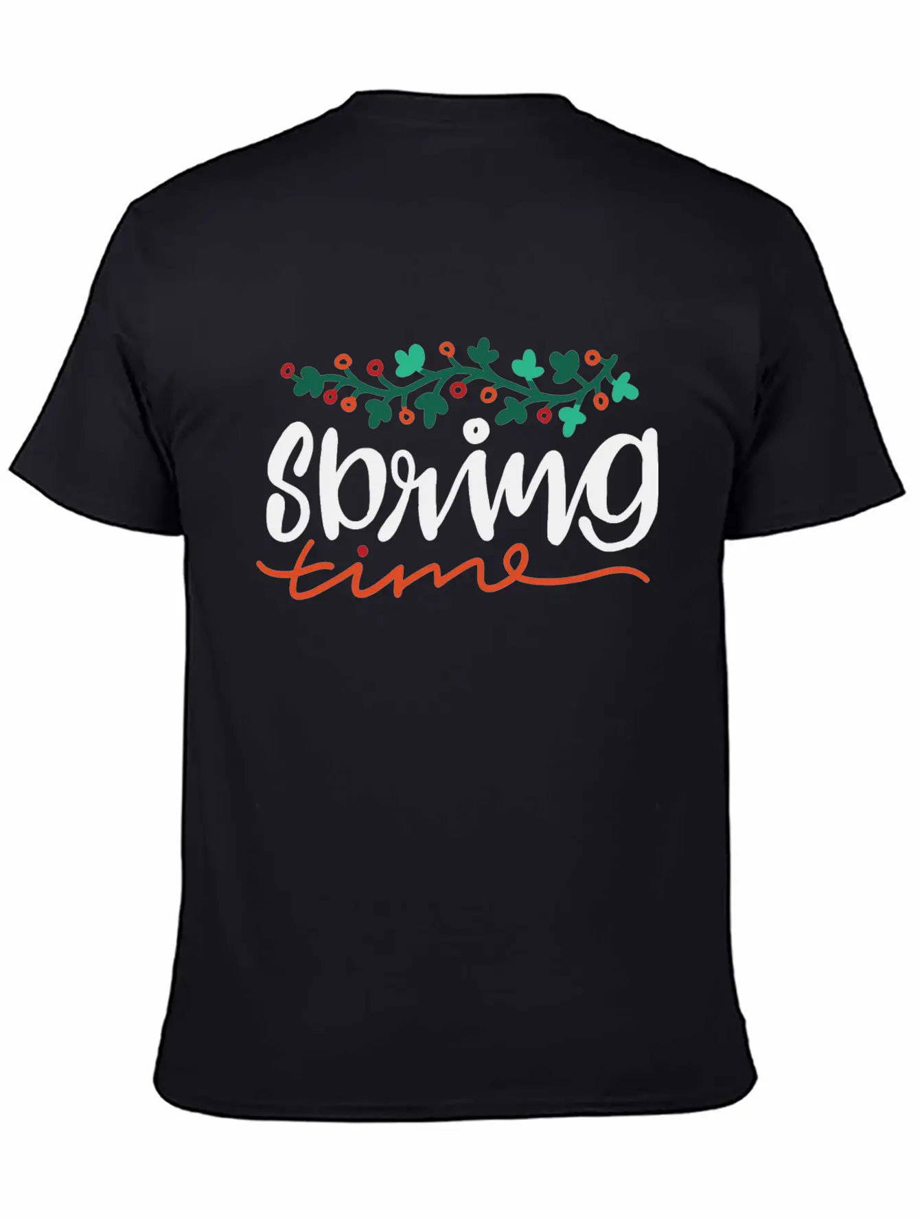 Spring Time Casual Graphic T-Shirt – Simple And Comfortable Daily Wear