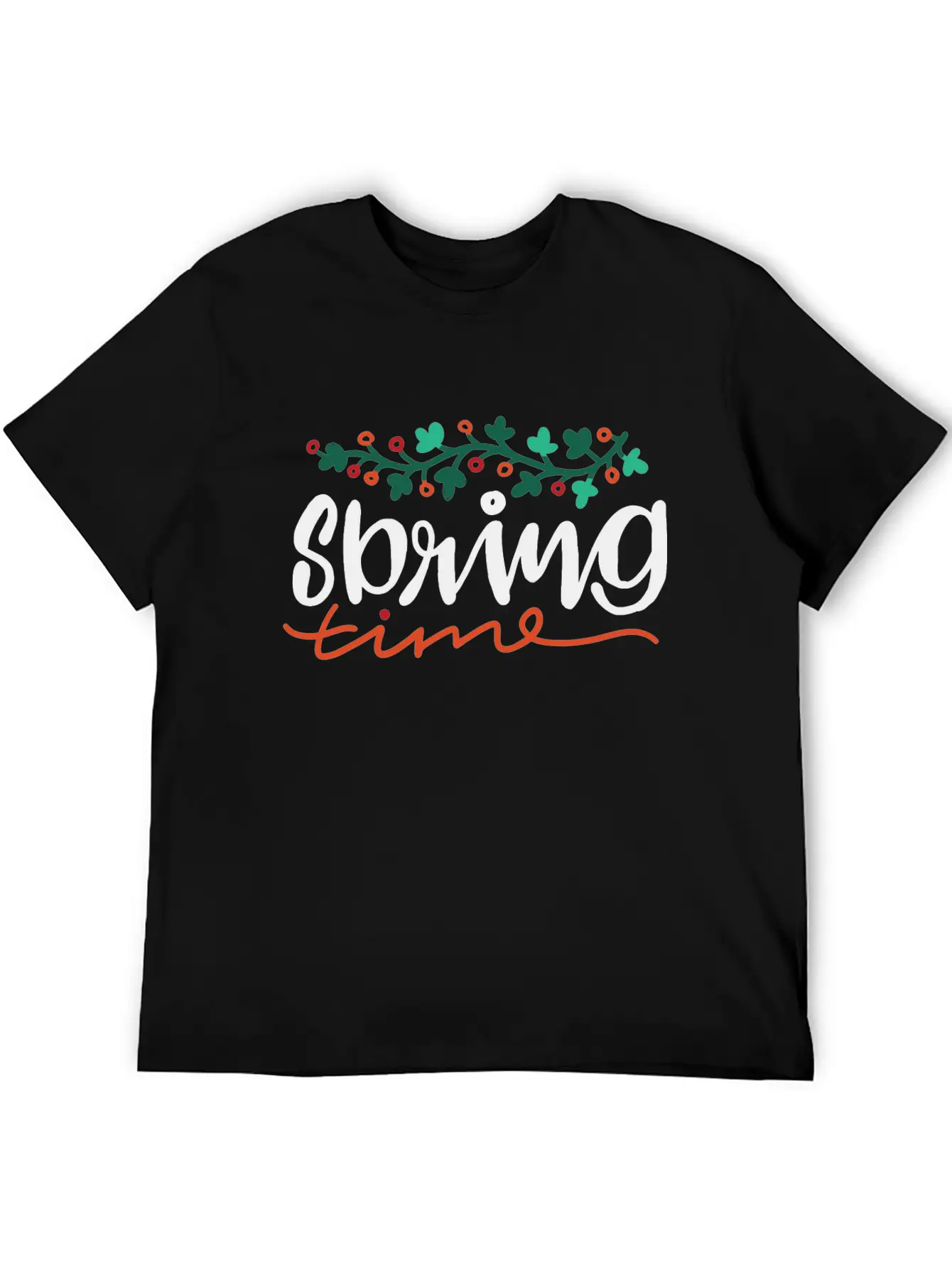 Spring Time Casual Graphic T-Shirt – Simple And Comfortable Daily Wear