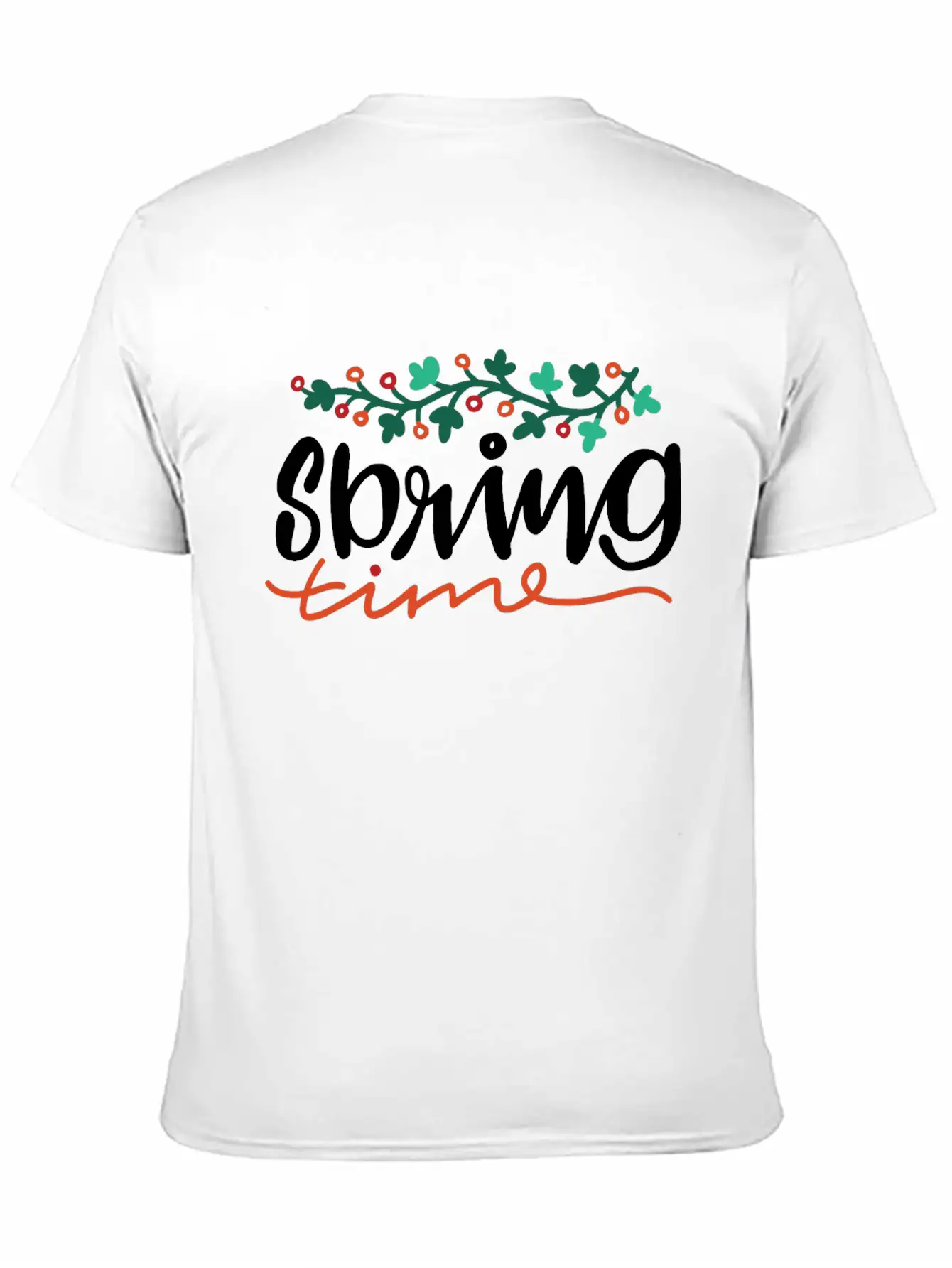 Spring Time Casual Graphic T-Shirt – Simple And Comfortable Daily Wear