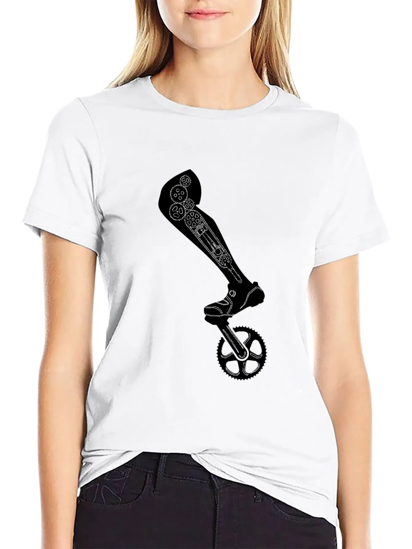 Strong Cycling Calves Classic Cotton Tee – Unisex Comfort For Any Season