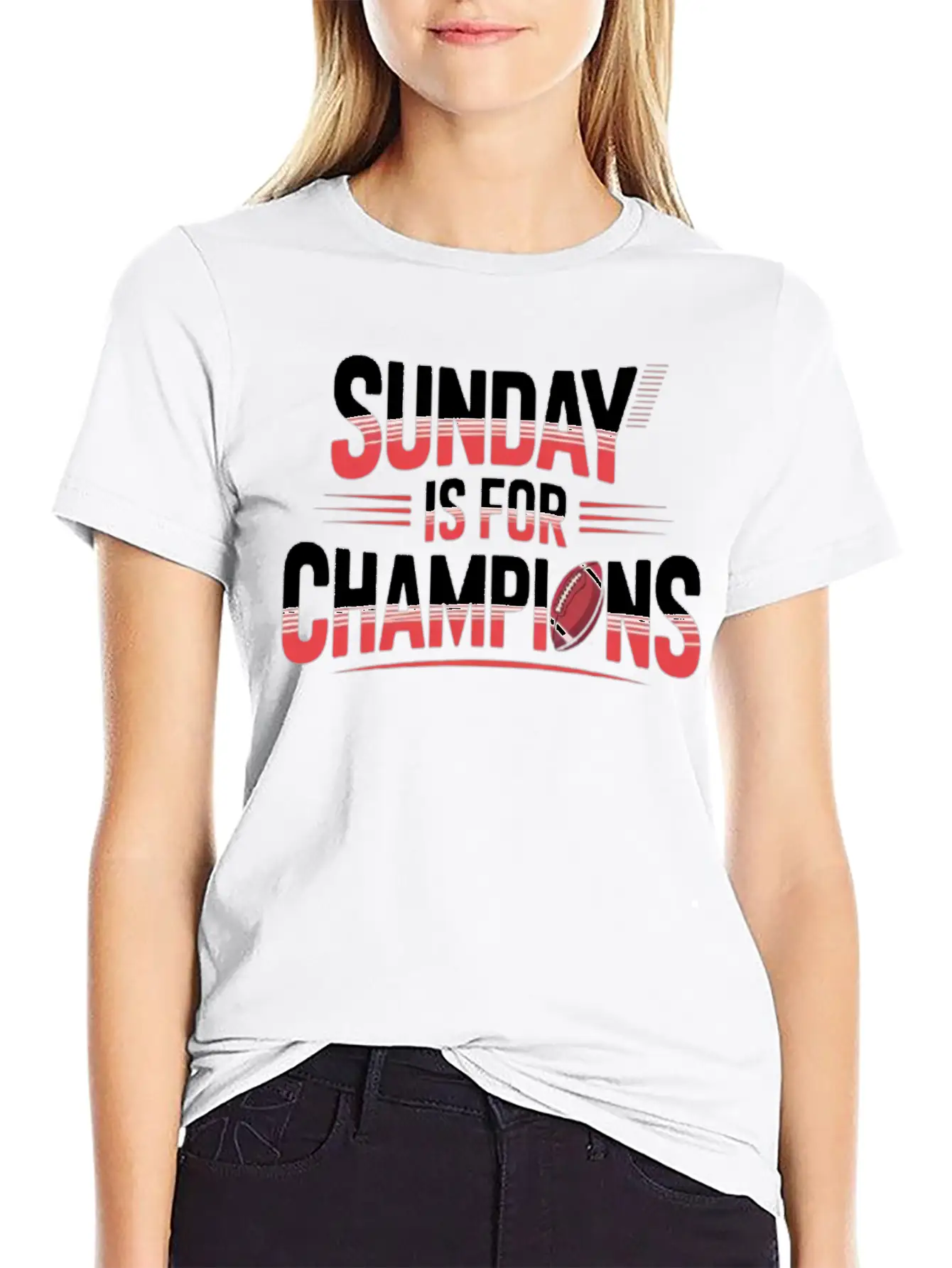Sunday Is For Champions Classic Cotton Tee – Unisex Comfort For Any Season