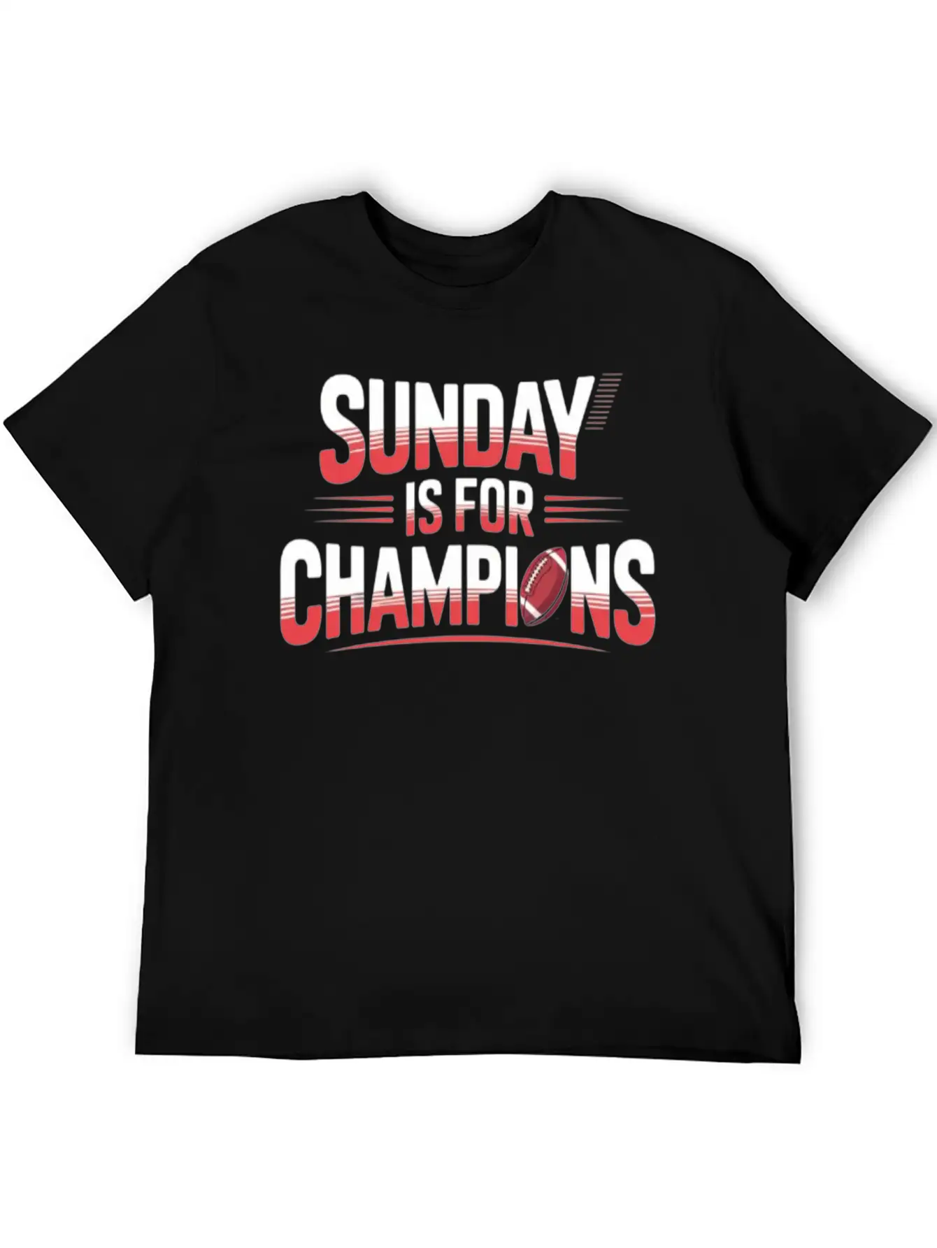 Sunday Is For Champions Classic Cotton Tee – Unisex Comfort For Any Season
