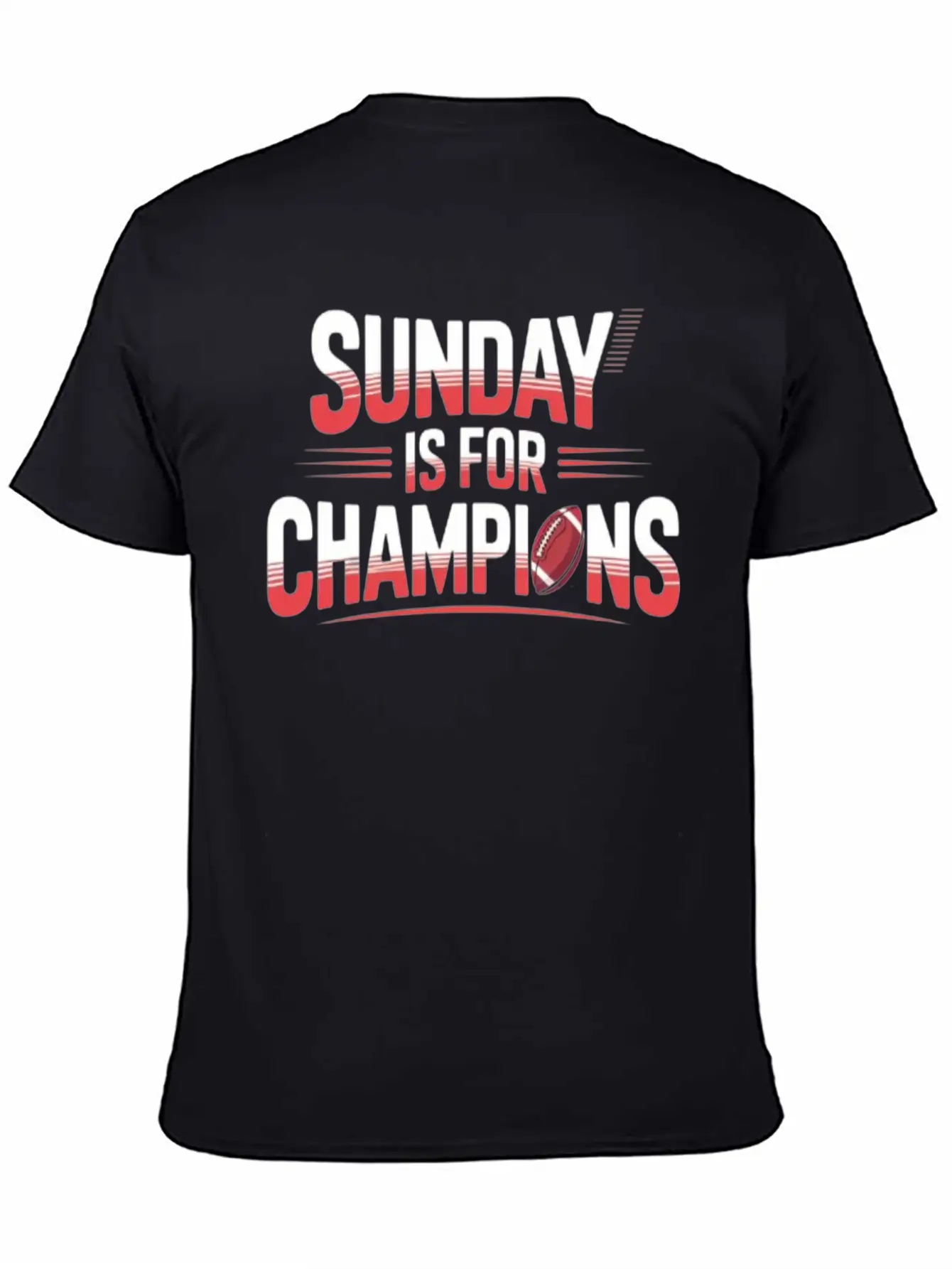 Sunday Is For Champions Classic Cotton Tee – Unisex Comfort For Any Season