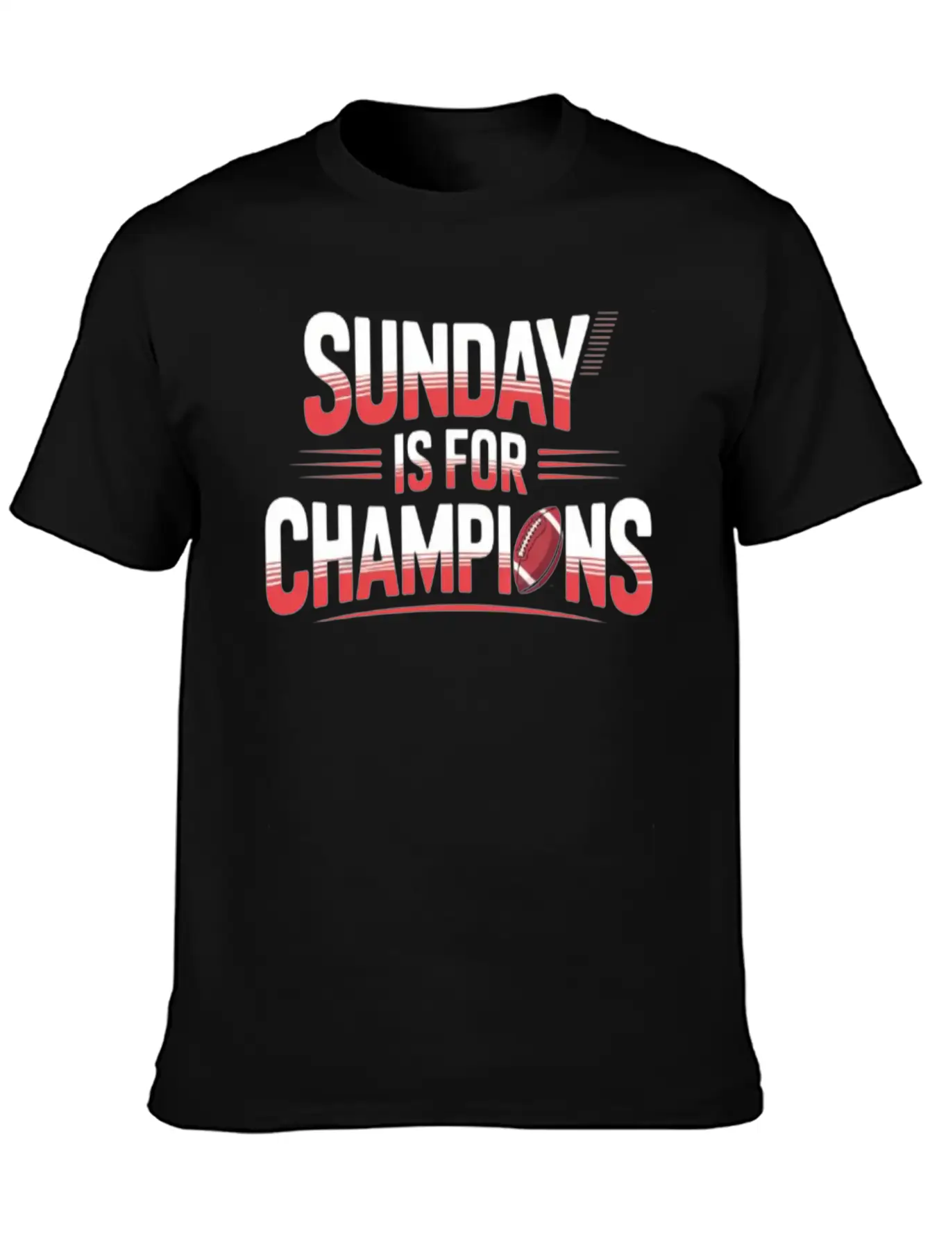 Sunday Is For Champions Classic Cotton Tee – Unisex Comfort For Any Season