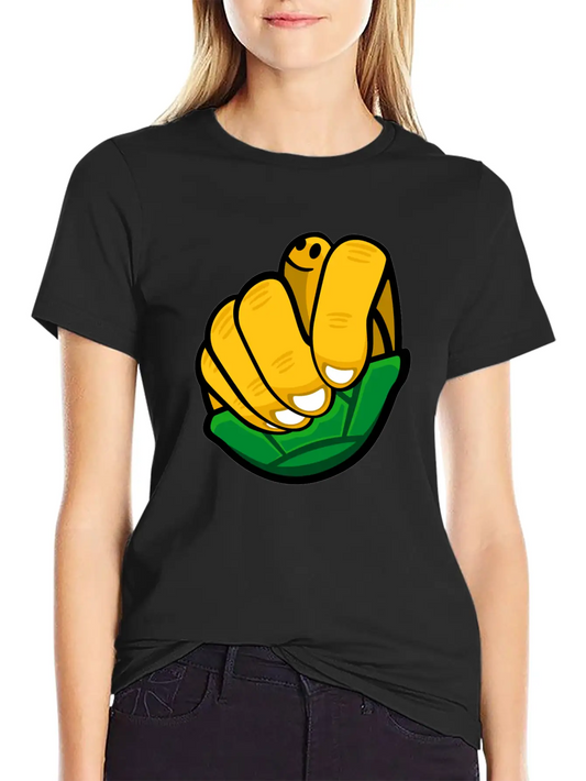 "T" Is For "Turtle" Basic Graphic T-Shirt – Daily Comfort In Soft Cotton