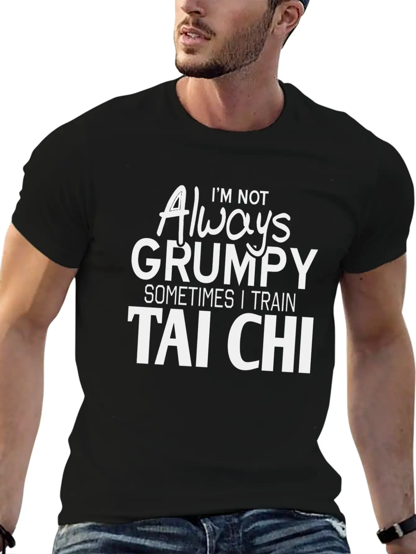 Tai Chi Casual Graphic T-Shirt – Simple And Comfortable Daily Wear