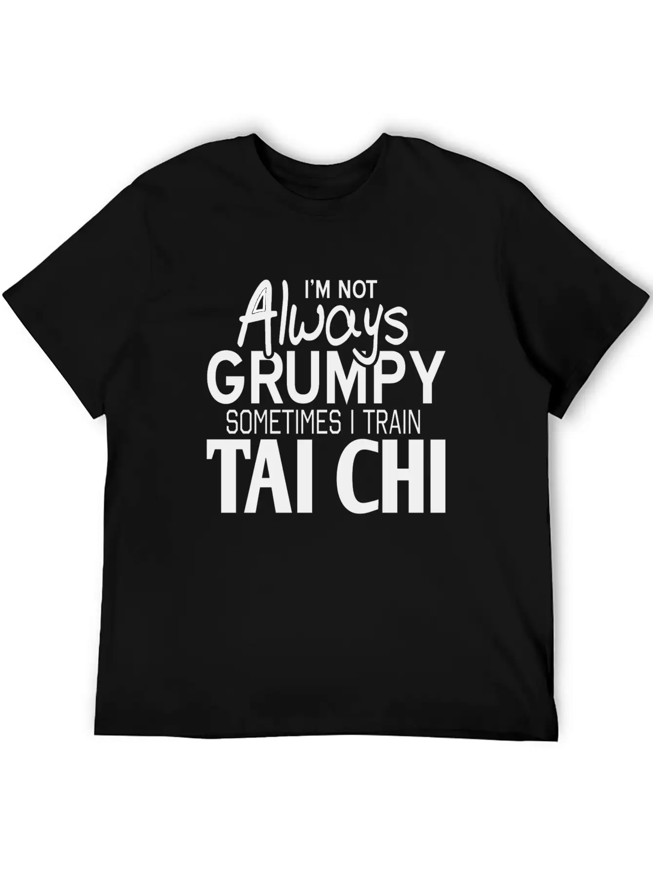 Tai Chi Casual Graphic T-Shirt – Simple And Comfortable Daily Wear