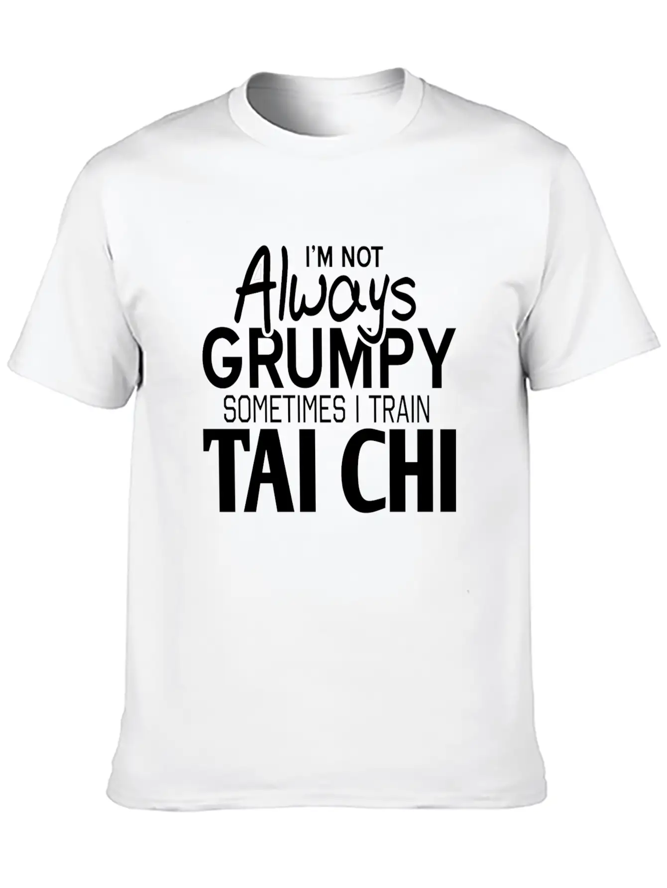 Tai Chi Casual Graphic T-Shirt – Simple And Comfortable Daily Wear