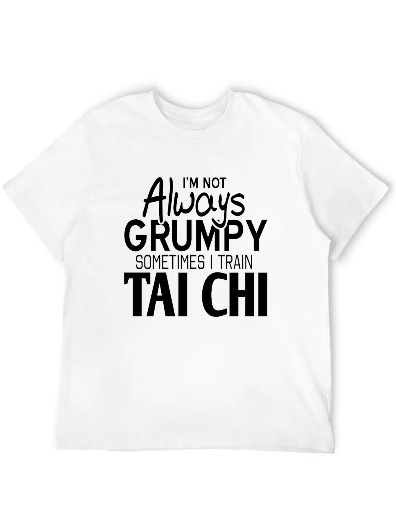 Tai Chi Casual Graphic T-Shirt – Simple And Comfortable Daily Wear