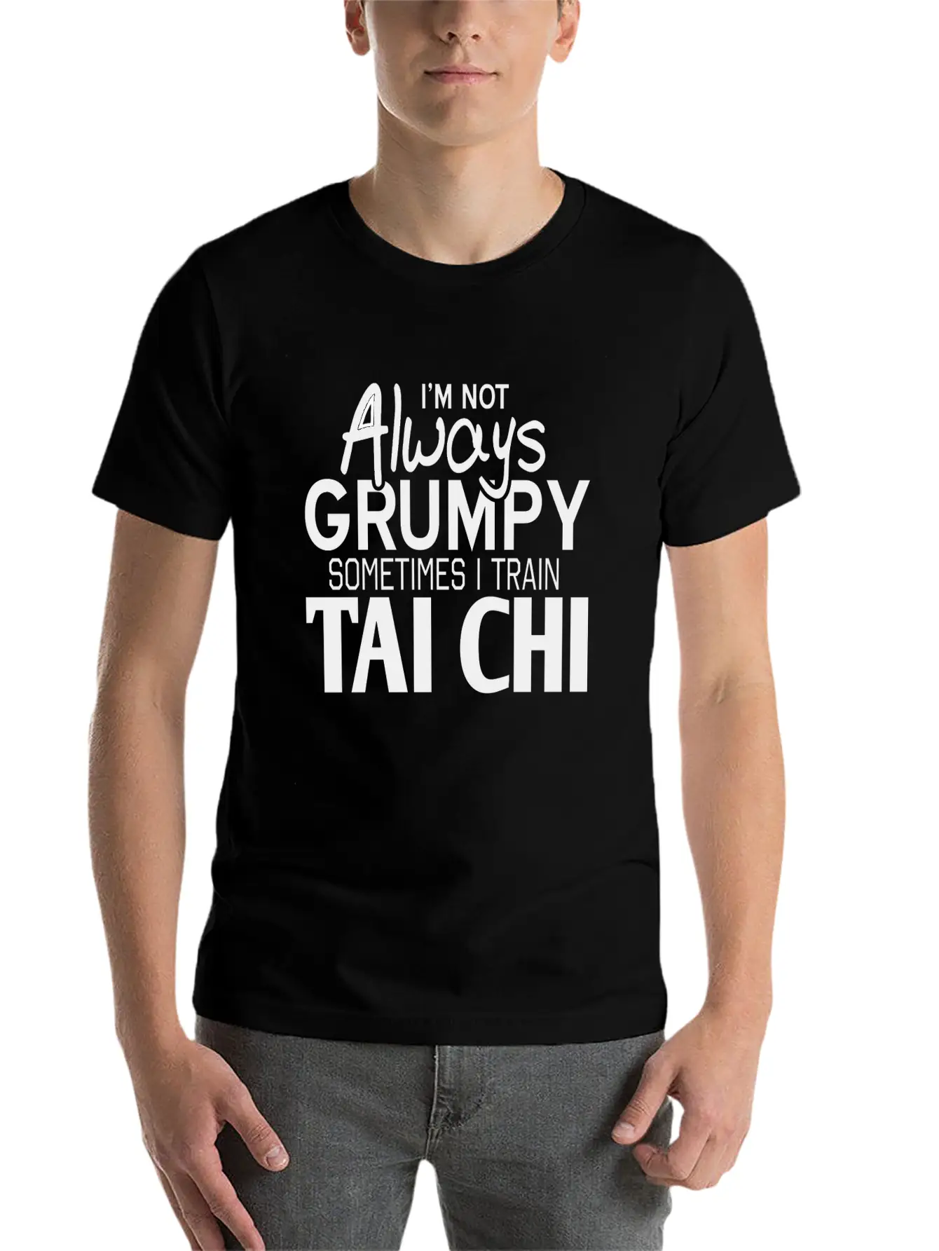 Tai Chi Casual Graphic T-Shirt – Simple And Comfortable Daily Wear
