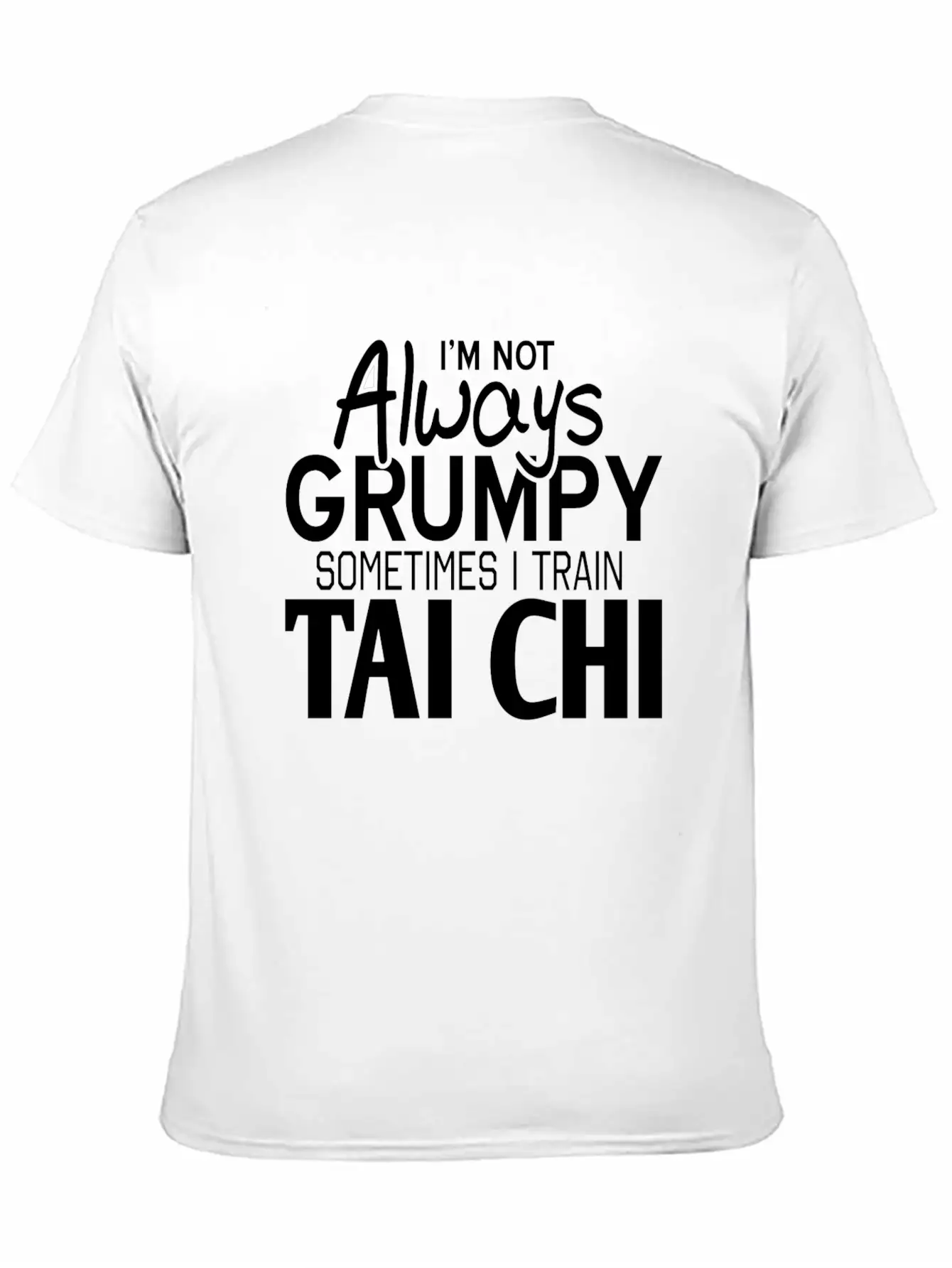 Tai Chi Casual Graphic T-Shirt – Simple And Comfortable Daily Wear