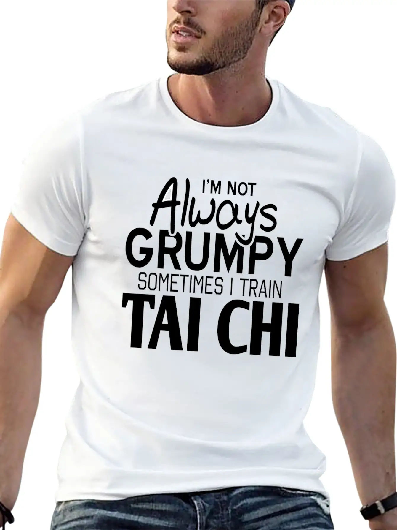 Tai Chi Casual Graphic T-Shirt – Simple And Comfortable Daily Wear