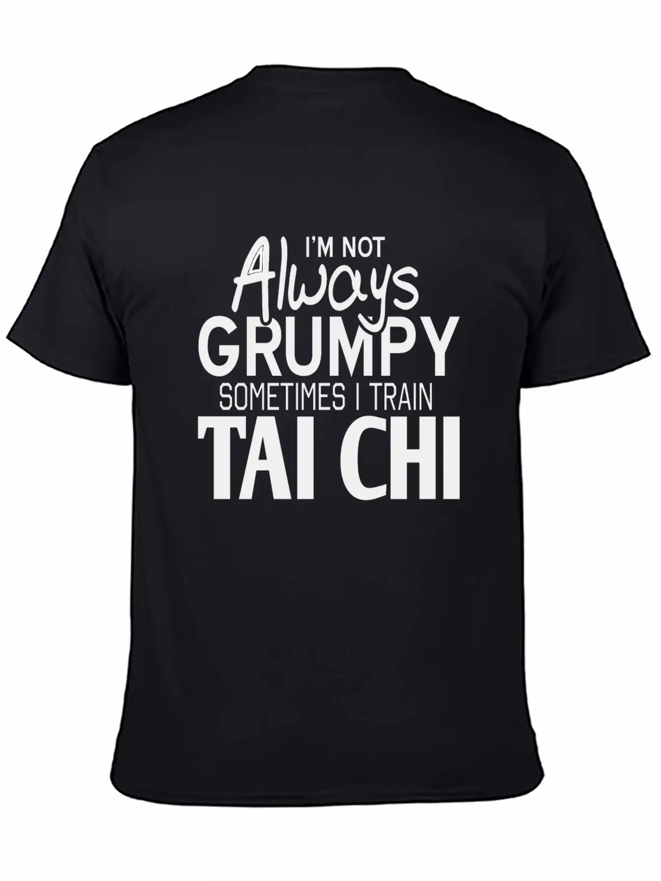 Tai Chi Casual Graphic T-Shirt – Simple And Comfortable Daily Wear