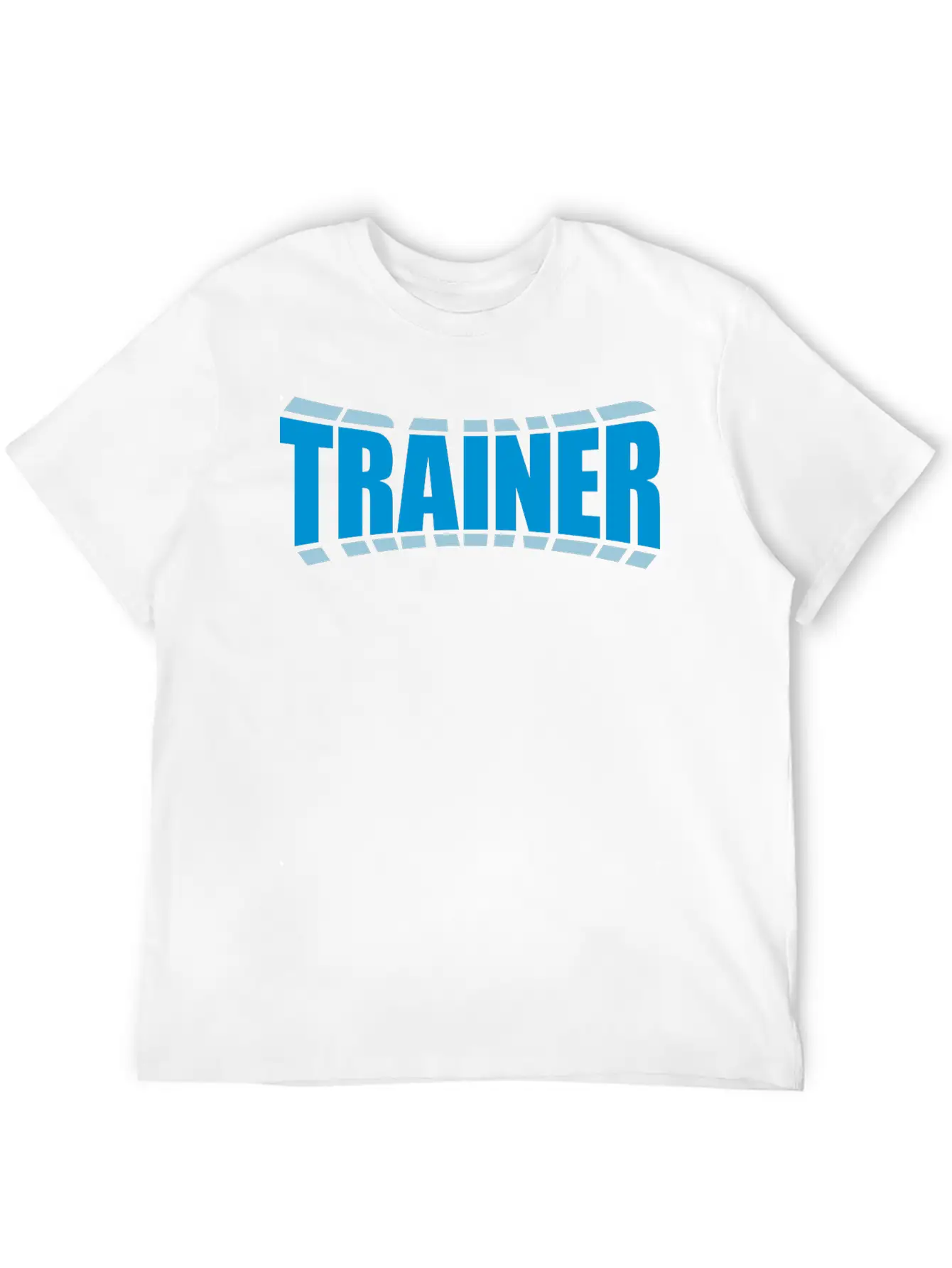 Trainer Logo Design Casual Graphic T-Shirt – Simple And Comfortable Daily Wear