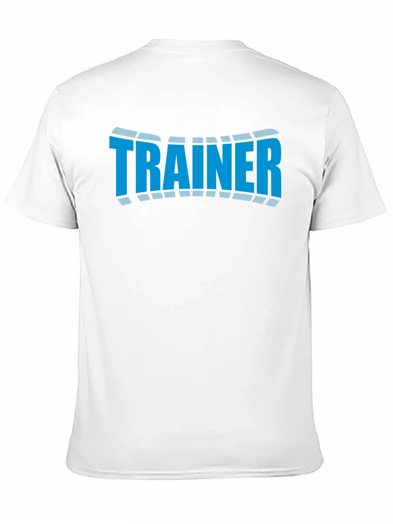 Trainer Logo Design Casual Graphic T-Shirt – Simple And Comfortable Daily Wear