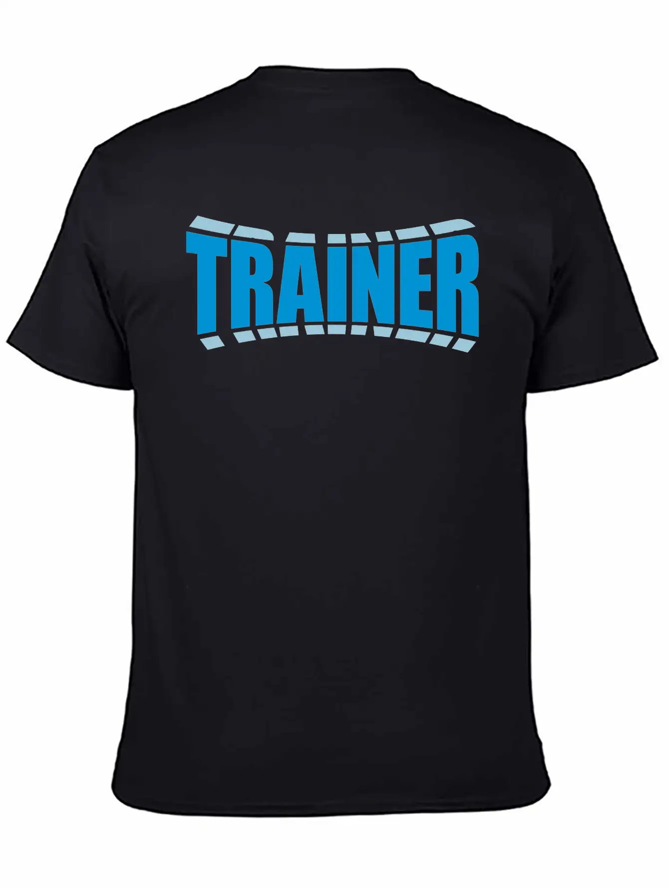 Trainer Logo Design Casual Graphic T-Shirt – Simple And Comfortable Daily Wear