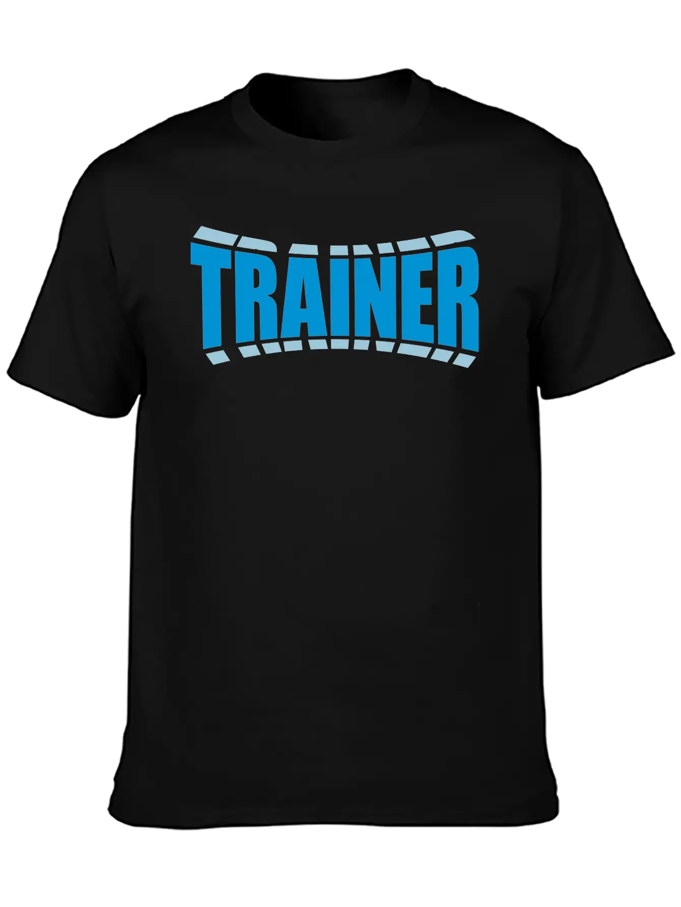 Trainer Logo Design Casual Graphic T-Shirt – Simple And Comfortable Daily Wear