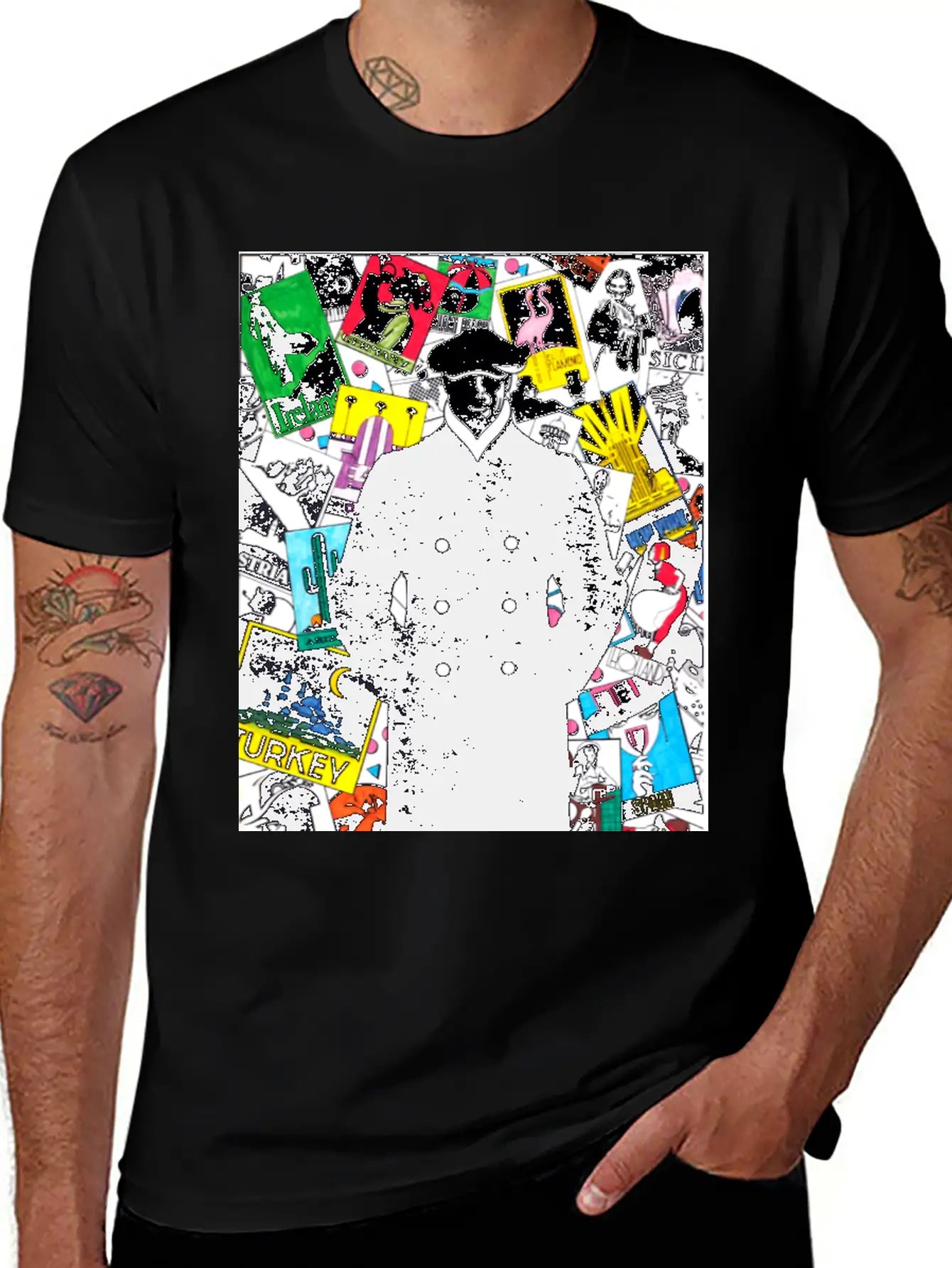Travelin Man Casual Graphic T-Shirt – Simple And Comfortable Daily Wear