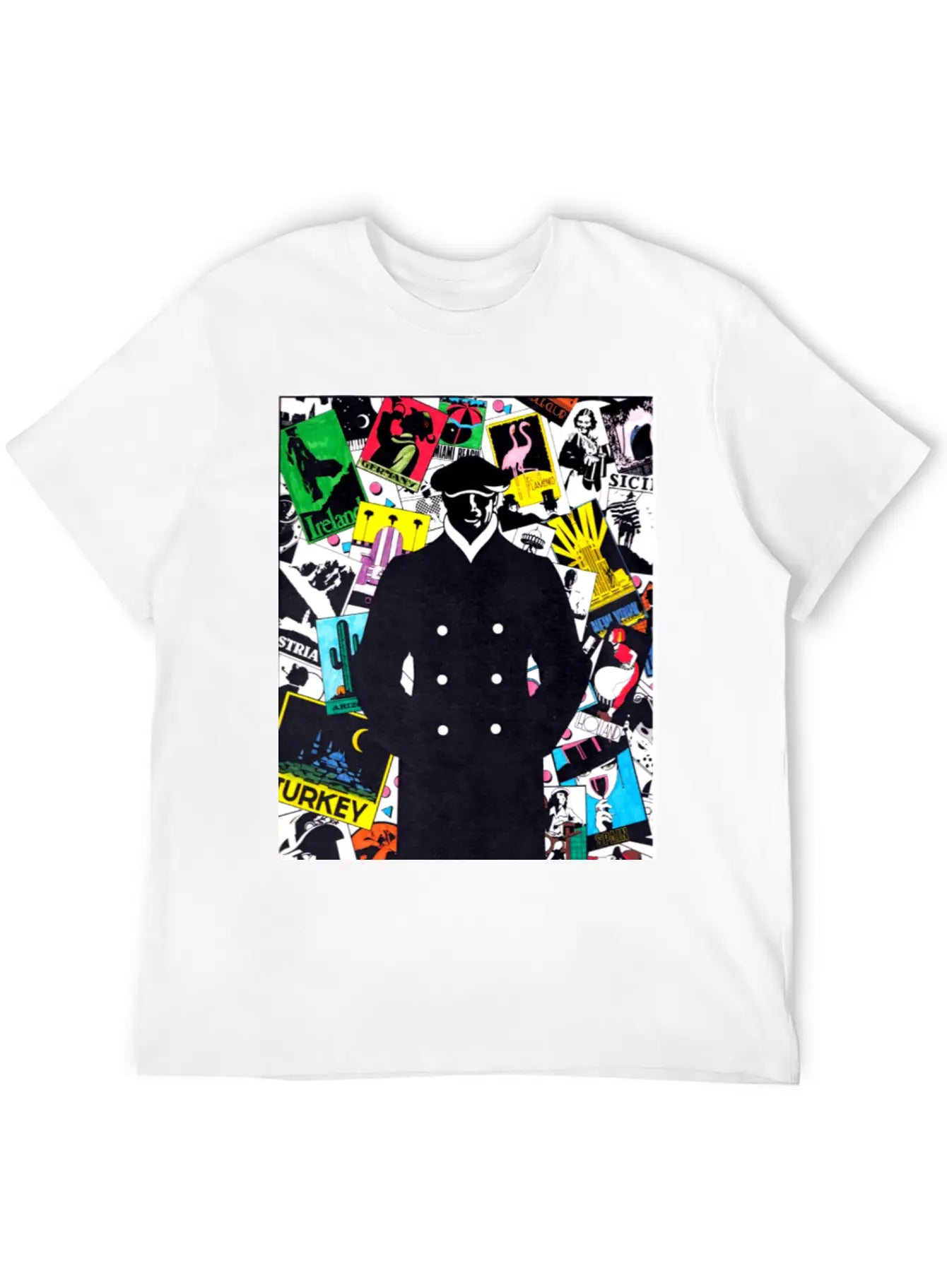 Travelin Man Casual Graphic T-Shirt – Simple And Comfortable Daily Wear