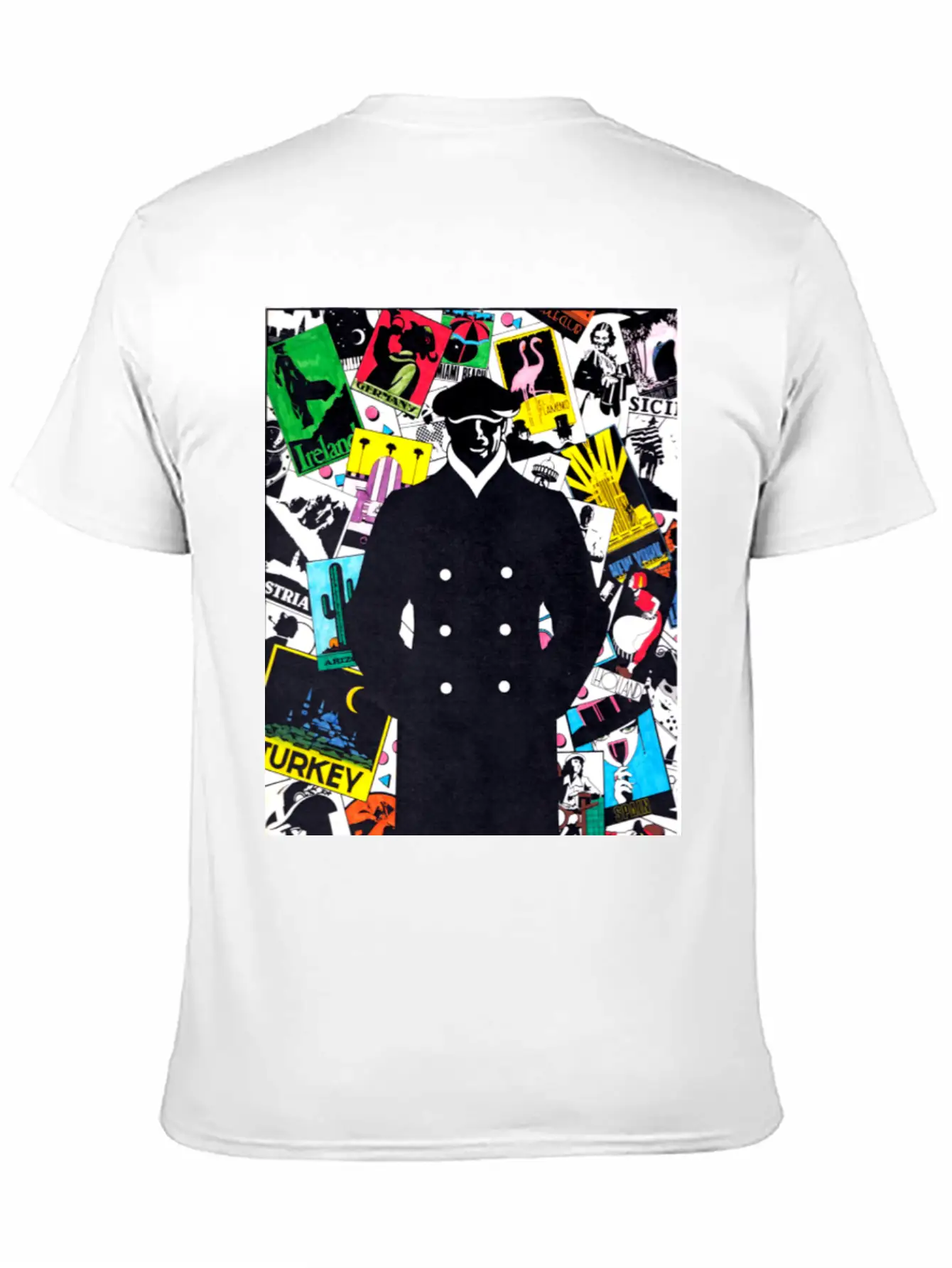 Travelin Man Casual Graphic T-Shirt – Simple And Comfortable Daily Wear